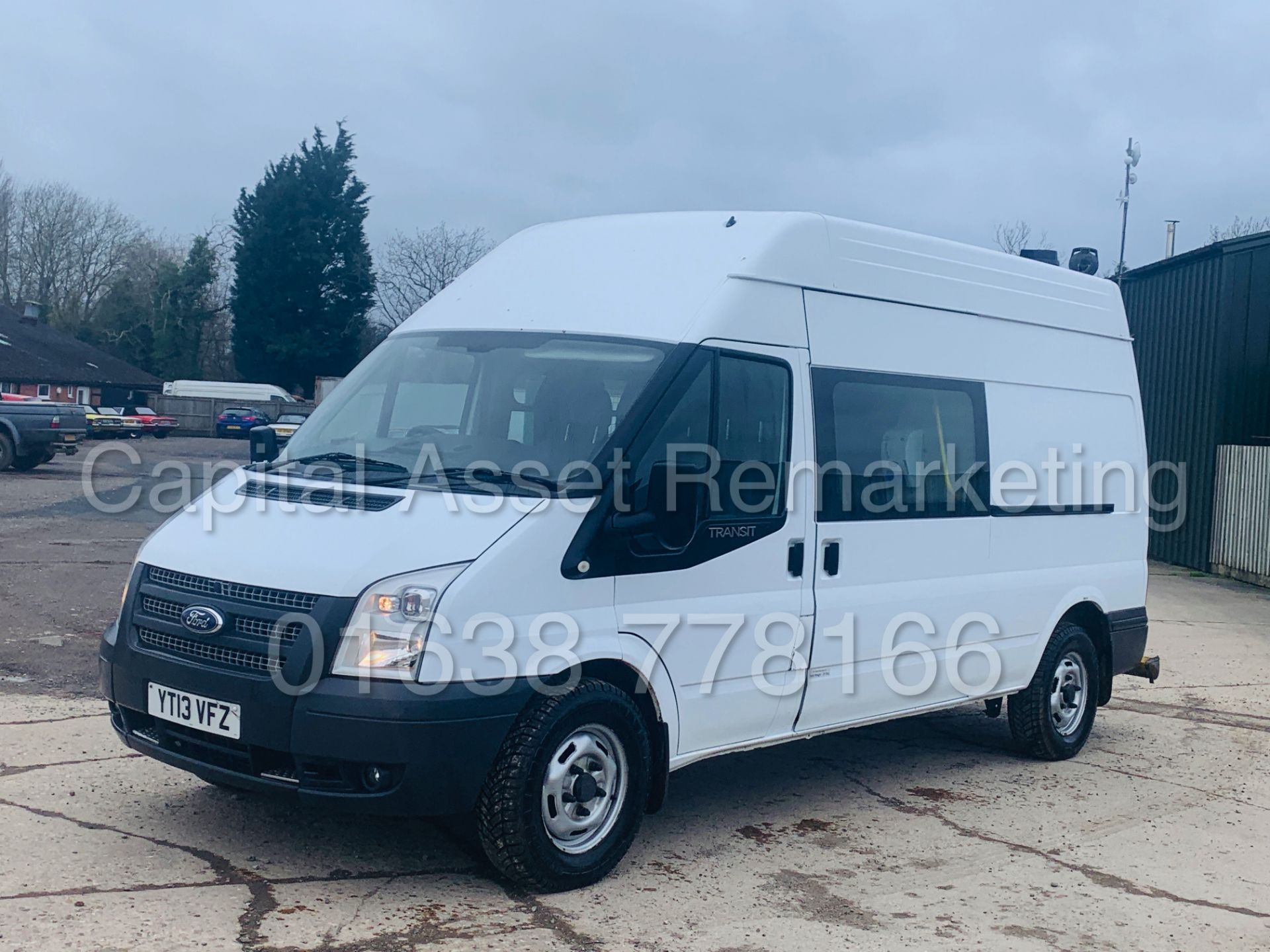(On Sale) FORD TRANSIT T350 *LWB - 8 SEATER MESSING UNIT* (2013) '2.2 TDCI' *CLARKS CONVERSION* - Image 3 of 42