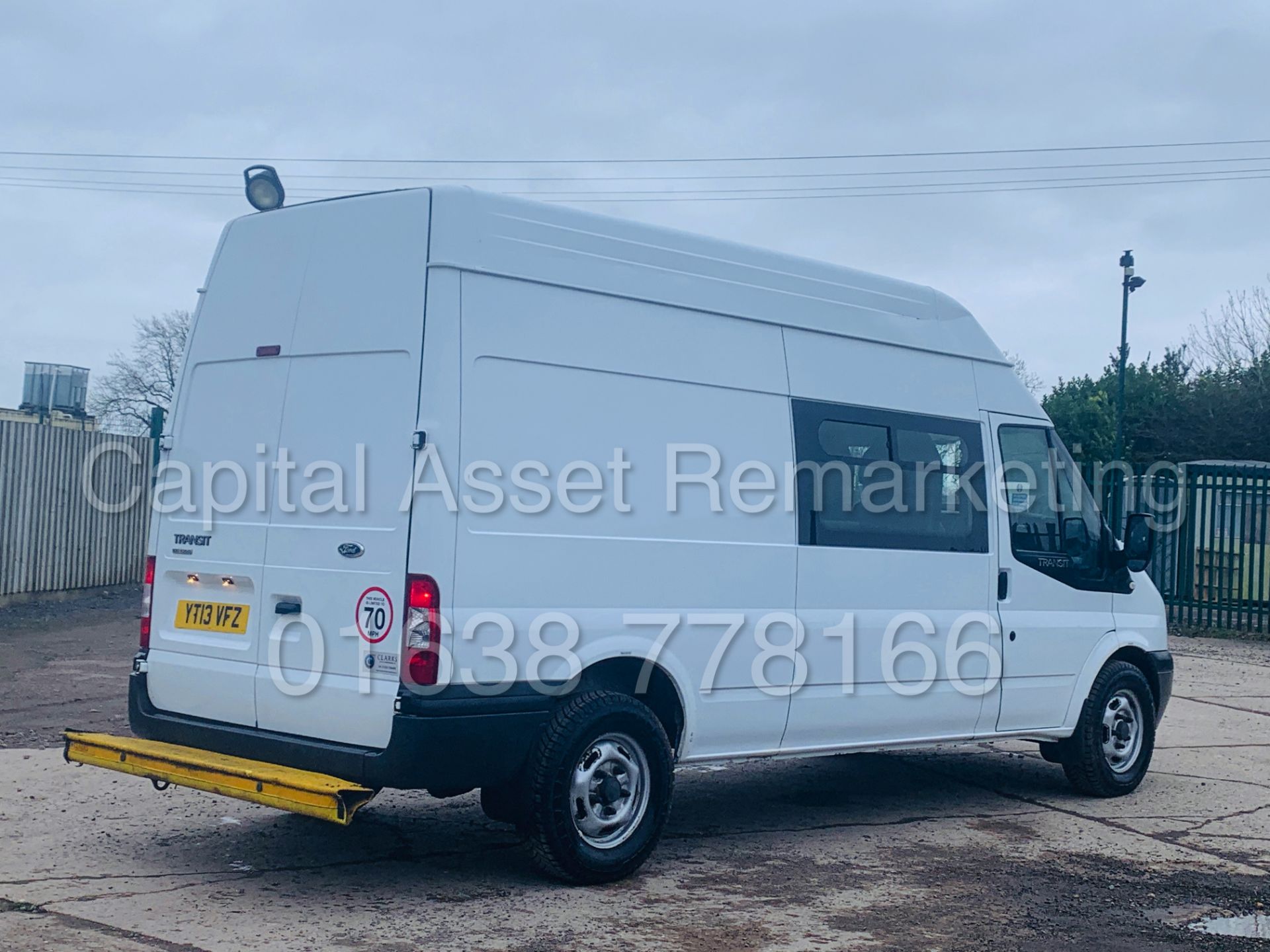 (On Sale) FORD TRANSIT T350 *LWB - 8 SEATER MESSING UNIT* (2013) '2.2 TDCI' *CLARKS CONVERSION* - Image 8 of 42