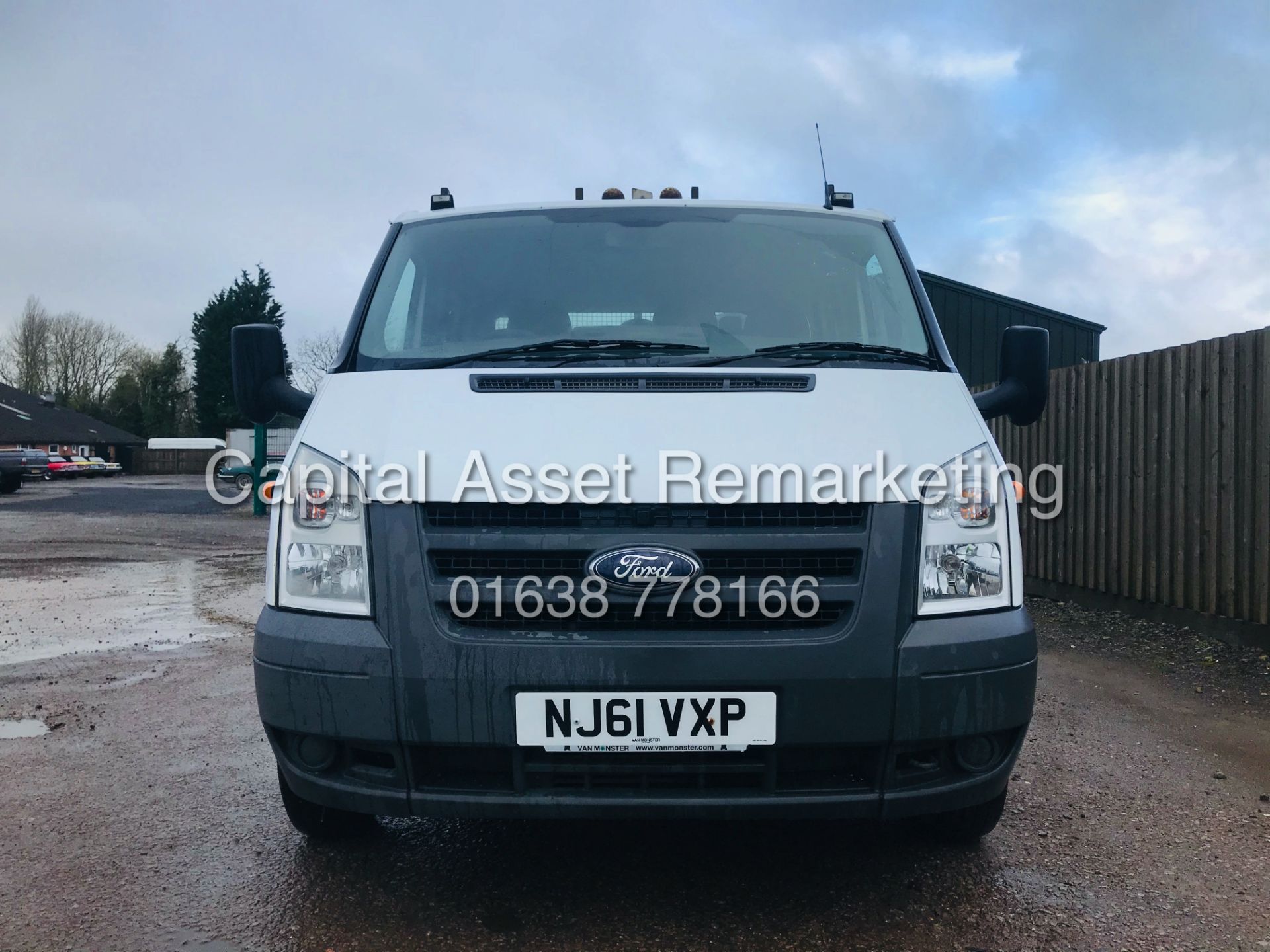 FORD TRANSIT T350L 2.4TDCI "LWB" DOUBLE CAB TIPPER - (2012 MODEL) 1 PREVIOUS KEEPER - LOW MILES!!! - Image 11 of 15