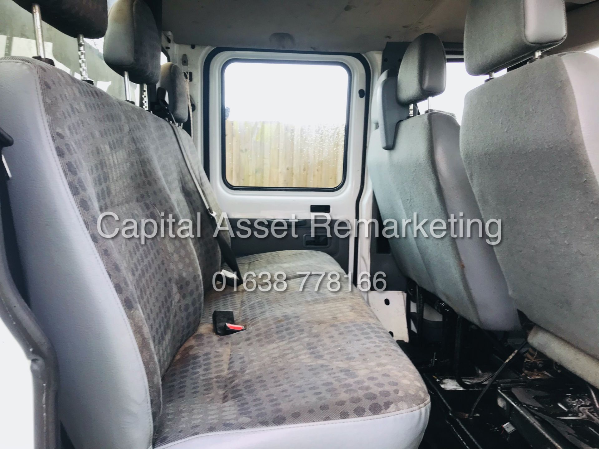 FORD TRANSIT T350L 2.4TDCI "LWB" DOUBLE CAB TIPPER - (2012 MODEL) 1 PREVIOUS KEEPER - LOW MILES!!! - Image 5 of 15