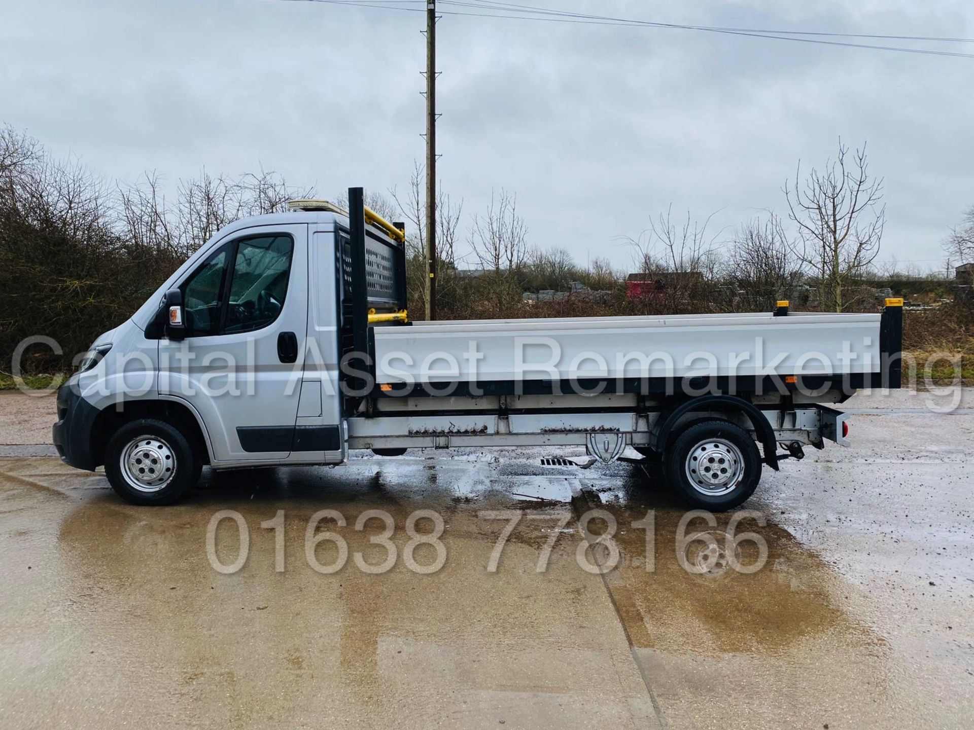 (On Sale) PEUGEOT BOXER 335 *LWB - ALLOY DROPSIDE TRUCK* (65 REG) '2.2 HDI - 6 SPEED' (3500 KG) - Image 2 of 32