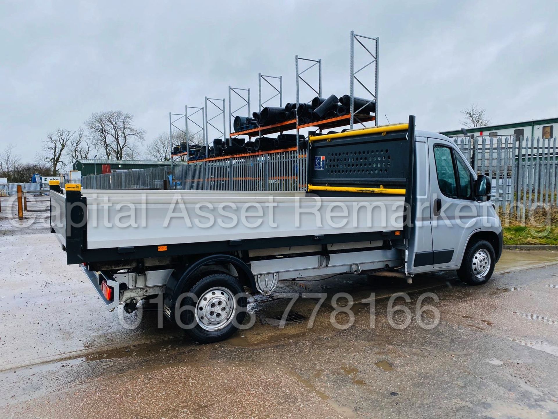 (On Sale) PEUGEOT BOXER 335 *LWB - ALLOY DROPSIDE TRUCK* (65 REG) '2.2 HDI - 6 SPEED' (3500 KG) - Image 6 of 32