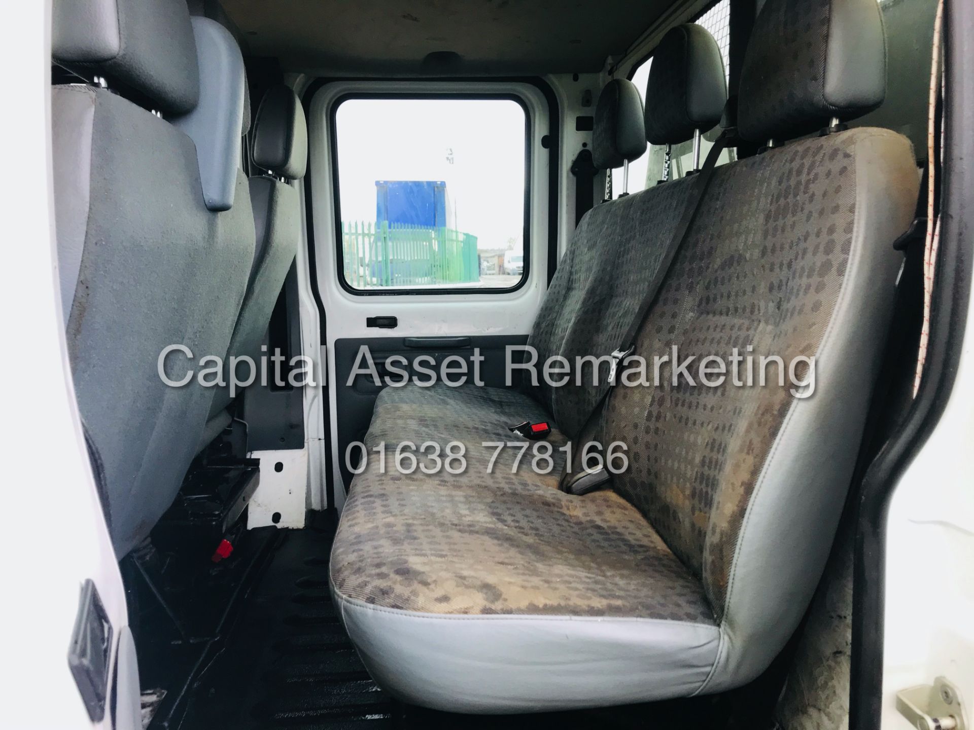 FORD TRANSIT T350L 2.4TDCI "LWB" DOUBLE CAB TIPPER - (2012 MODEL) 1 PREVIOUS KEEPER - LOW MILES!!! - Image 14 of 15