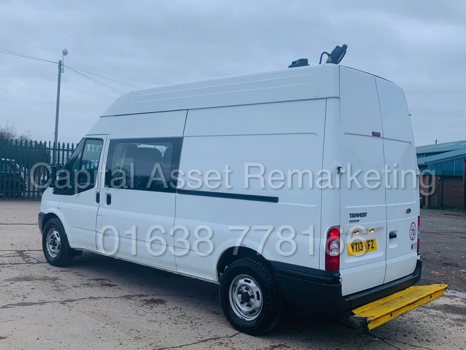 (On Sale) FORD TRANSIT T350 *LWB - 8 SEATER MESSING UNIT* (2013) '2.2 TDCI' *CLARKS CONVERSION* - Image 4 of 42