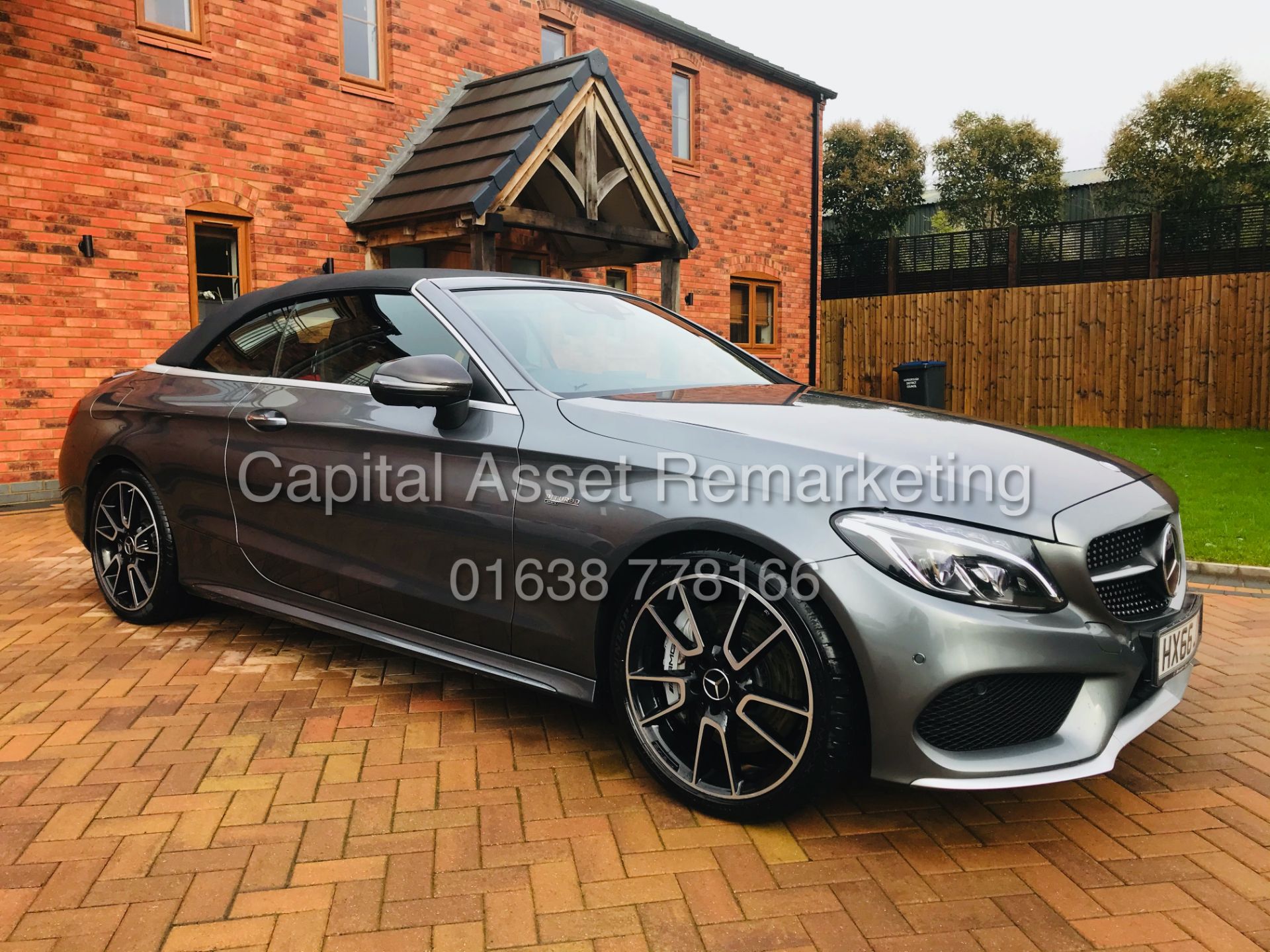 MERCEDES C43 AMG *PREMIUM PLUS 4 MATIC* CABRIOLET (2017) '9-G AUTO - COMAND -MASSIVE SPEC *MUST SEE* - Image 3 of 58