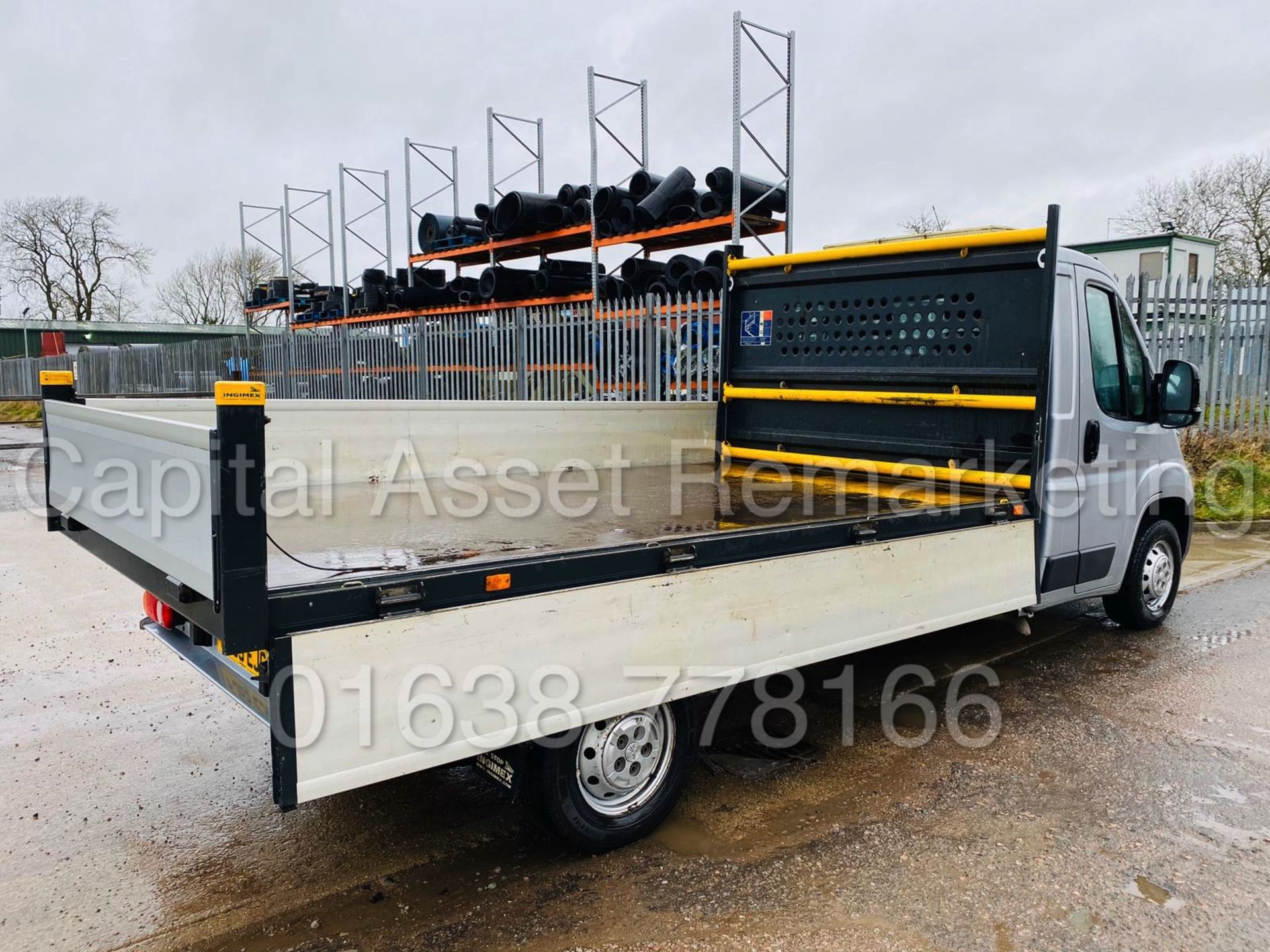 (On Sale) PEUGEOT BOXER 335 *LWB - ALLOY DROPSIDE TRUCK* (65 REG) '2.2 HDI - 6 SPEED' (3500 KG) - Image 7 of 32