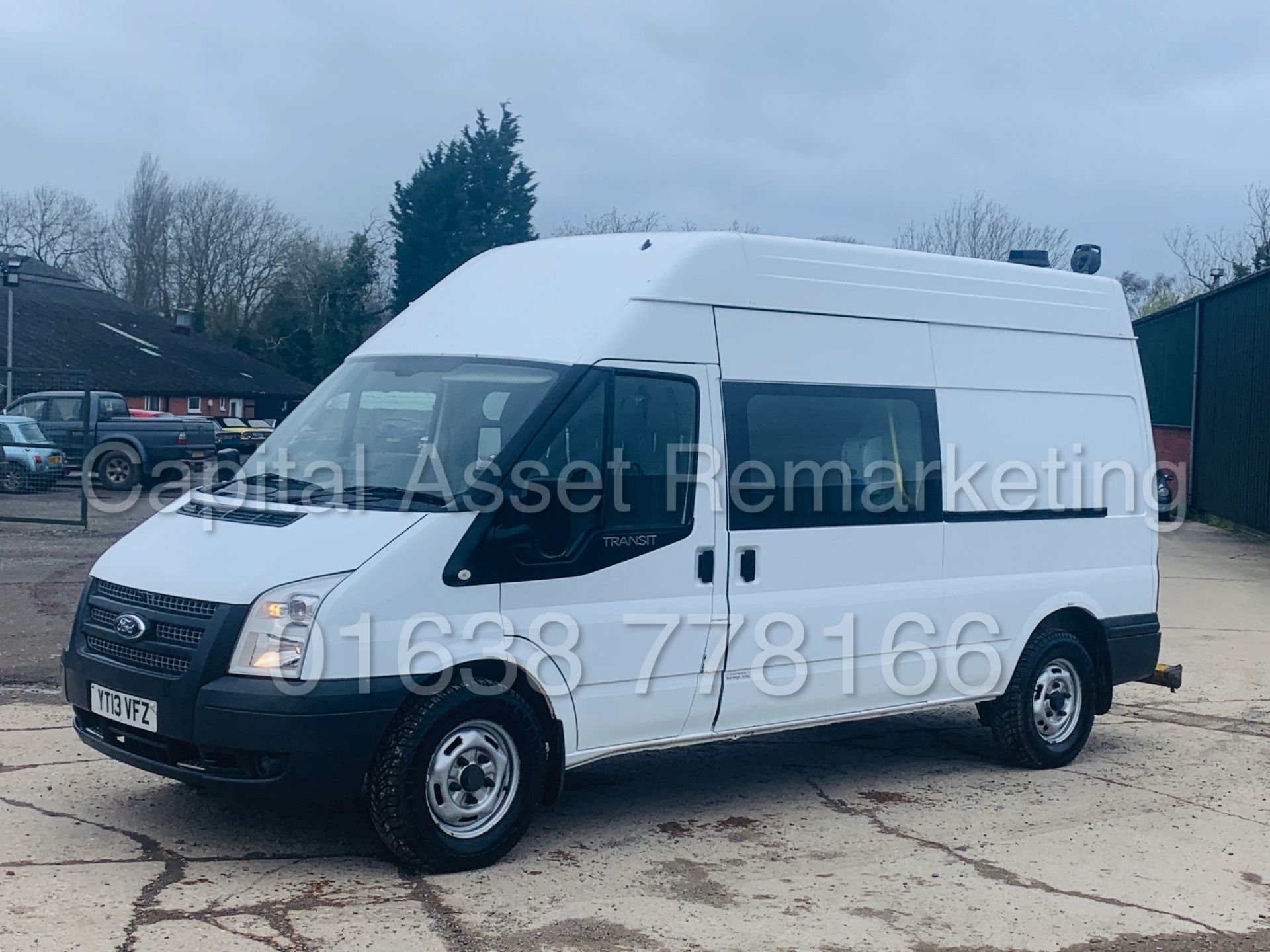 (On Sale) FORD TRANSIT T350 *LWB - 8 SEATER MESSING UNIT* (2013) '2.2 TDCI' *CLARKS CONVERSION*