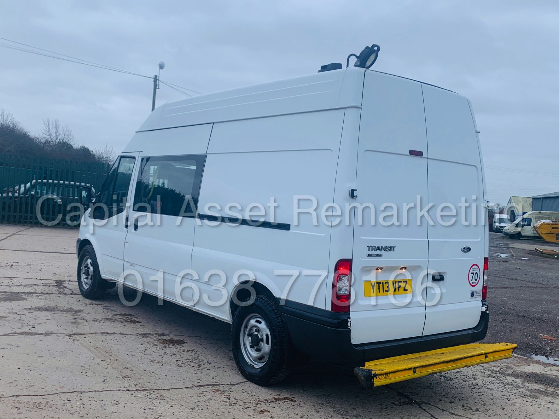 (On Sale) FORD TRANSIT T350 *LWB - 8 SEATER MESSING UNIT* (2013) '2.2 TDCI' *CLARKS CONVERSION* - Image 5 of 42