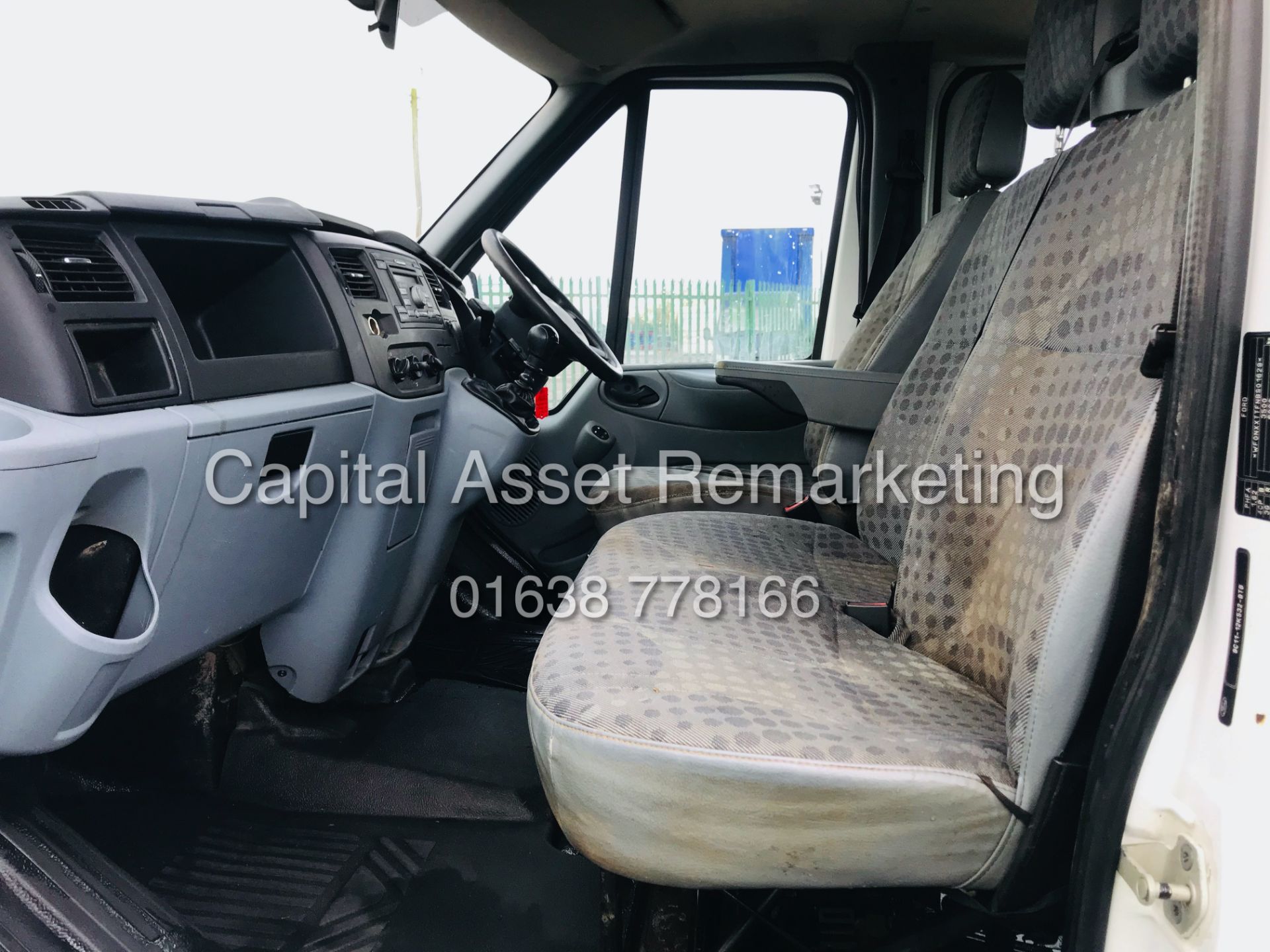 FORD TRANSIT T350L 2.4TDCI "LWB" DOUBLE CAB TIPPER - (2012 MODEL) 1 PREVIOUS KEEPER - LOW MILES!!! - Image 6 of 15