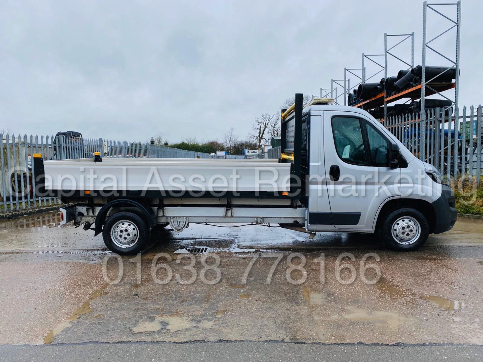 (On Sale) PEUGEOT BOXER 335 *LWB - ALLOY DROPSIDE TRUCK* (65 REG) '2.2 HDI - 6 SPEED' (3500 KG) - Image 9 of 32