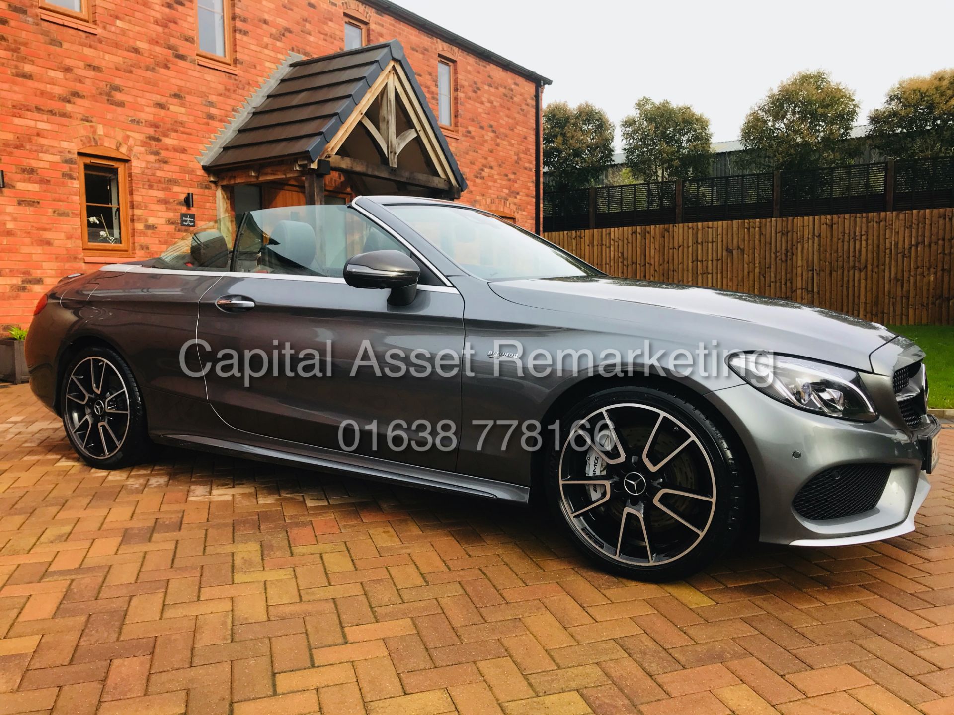 MERCEDES C43 AMG *PREMIUM PLUS 4 MATIC* CABRIOLET (2017) '9-G AUTO - COMAND -MASSIVE SPEC *MUST SEE*