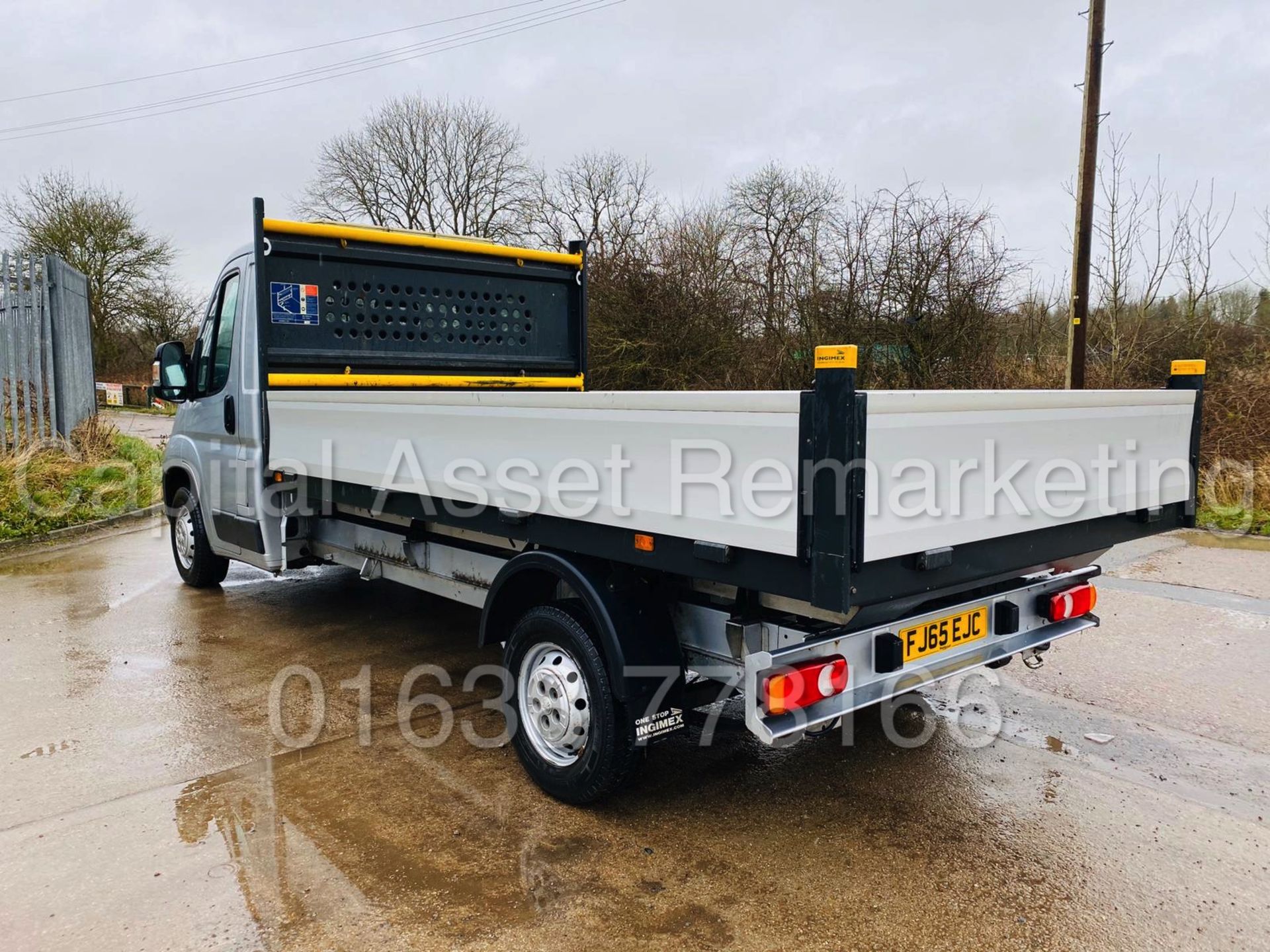 (On Sale) PEUGEOT BOXER 335 *LWB - ALLOY DROPSIDE TRUCK* (65 REG) '2.2 HDI - 6 SPEED' (3500 KG) - Image 3 of 32