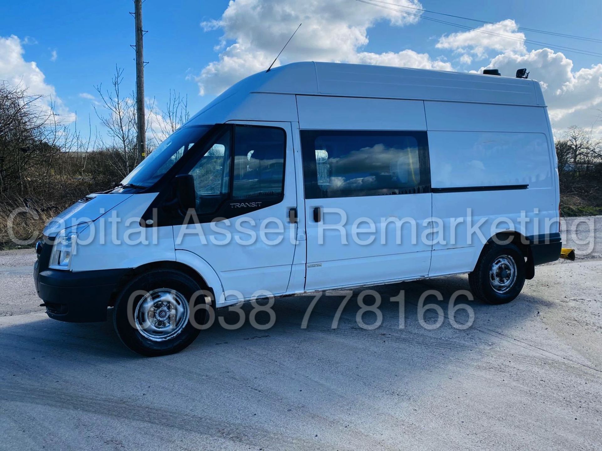 (On Sale) FORD TRANSIT T350 *8 SEATER MESSING UNIT* (2011) '2.4 TDCI - 6 SPEED' *CLARKS CONVERSION*