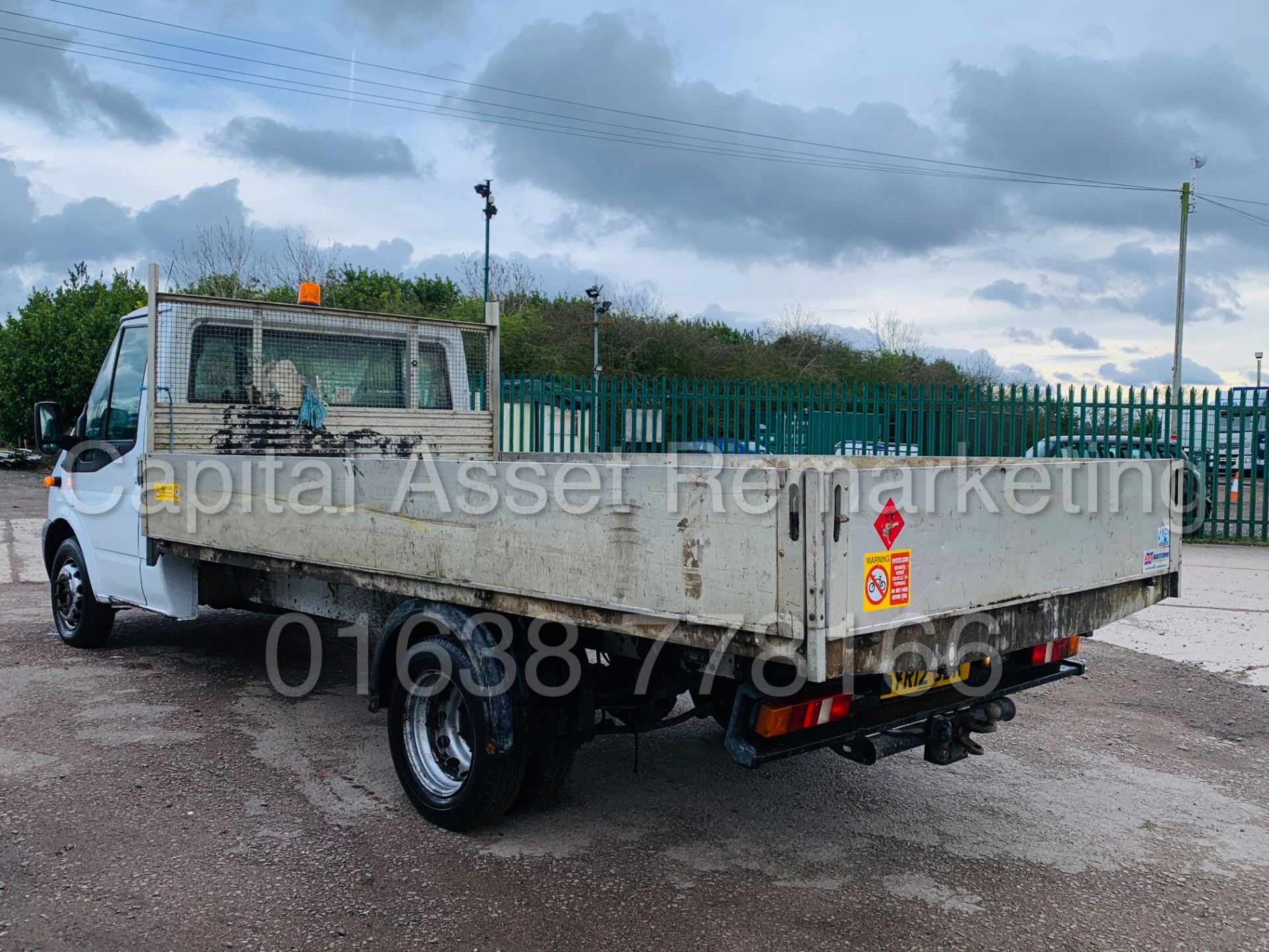 FORD TRANSIT 125 T350 RWD *LWB - ALLOY DROPSIDE* (2012) '2.2 TDCI - 125 BHP - 6 SPEED' (3500 KG) - Image 9 of 30