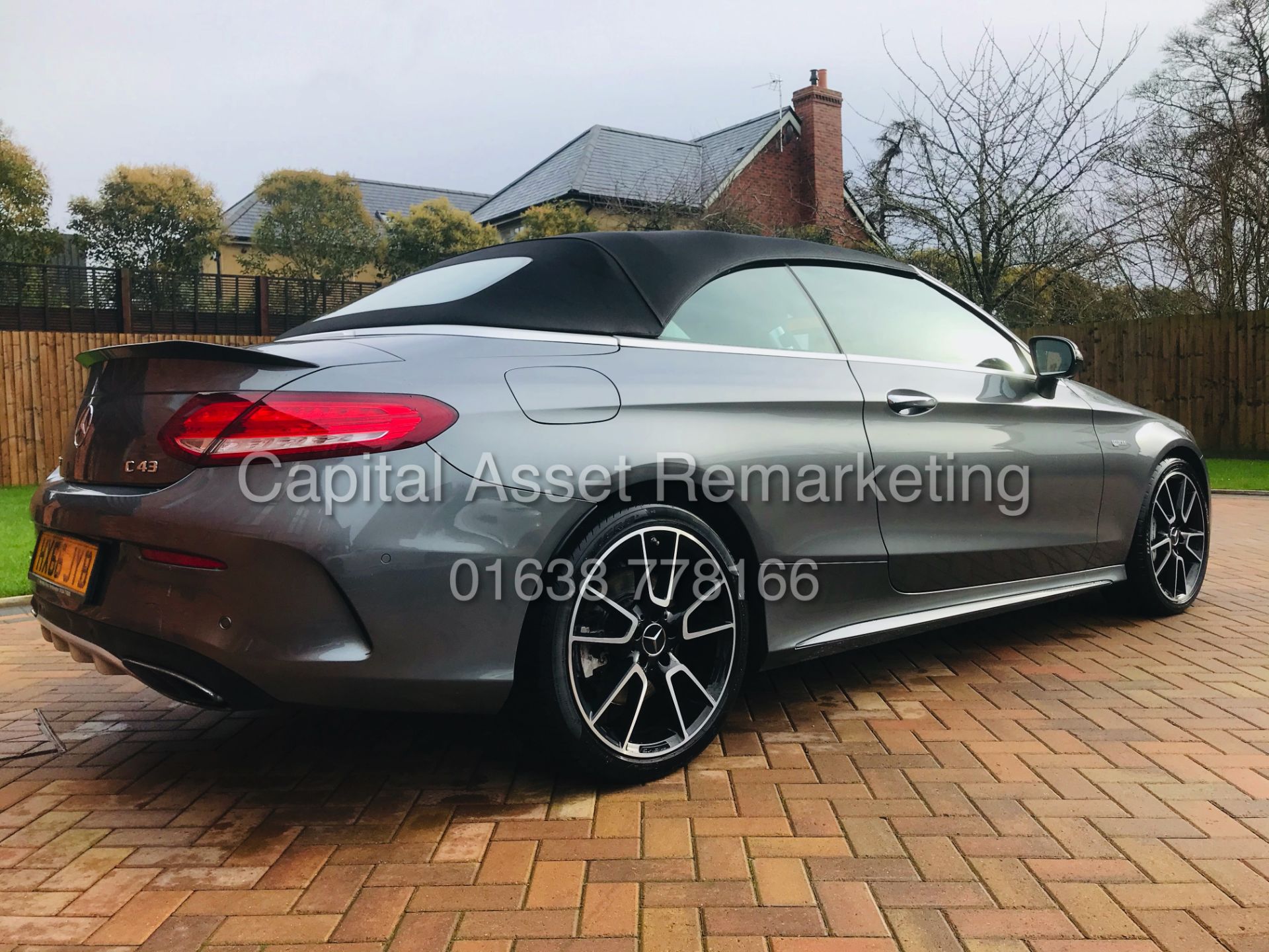 On Sale MERCEDES C43 "AMG"(367 BHP) CABRIOLET "PREMIUM PLUS" HUGH SPEC - HEADS UP DISPLAY - 2017 REG - Image 25 of 59