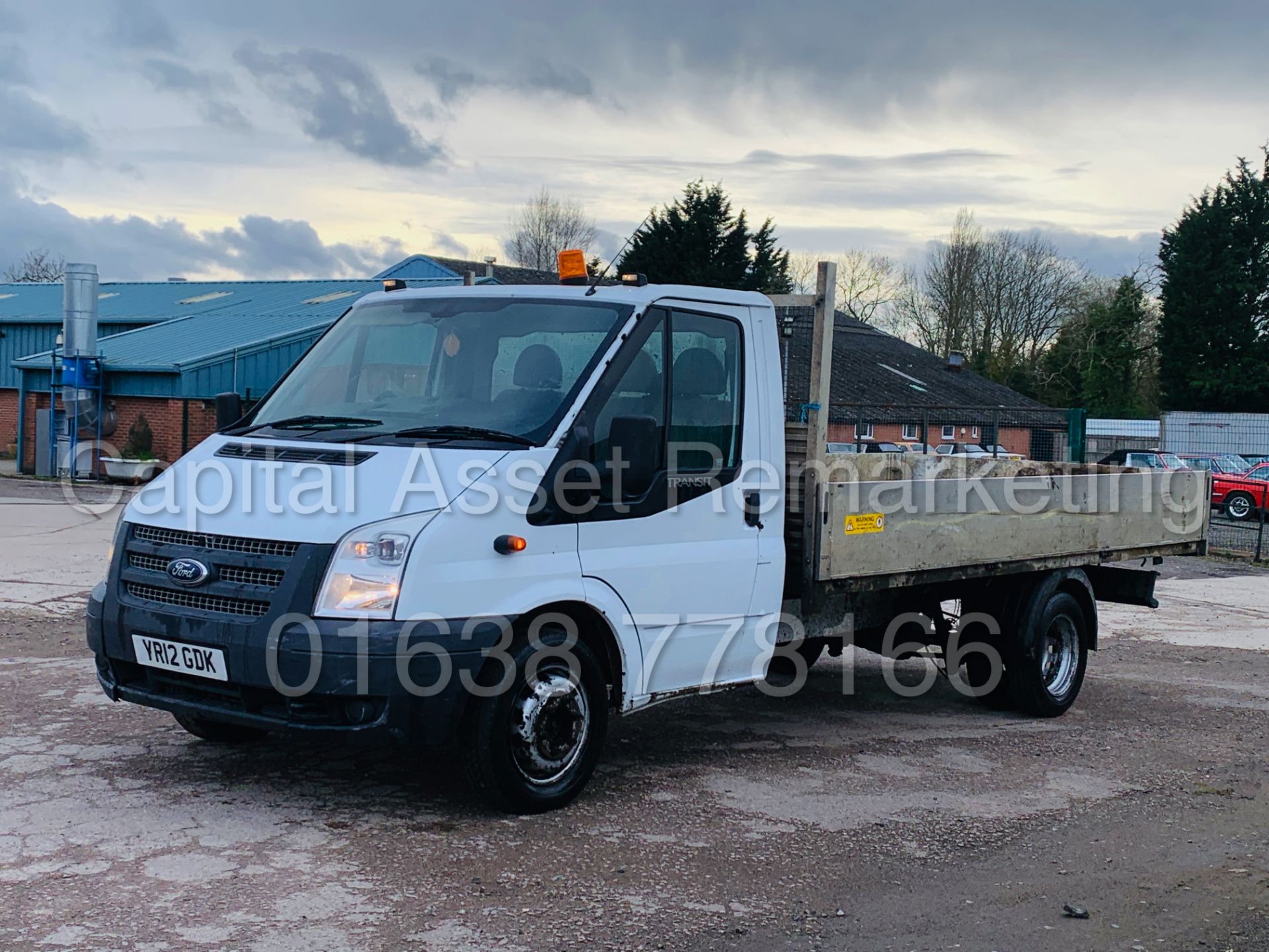 FORD TRANSIT 125 T350 RWD *LWB - ALLOY DROPSIDE* (2012) '2.2 TDCI - 125 BHP - 6 SPEED' (3500 KG) - Image 8 of 30