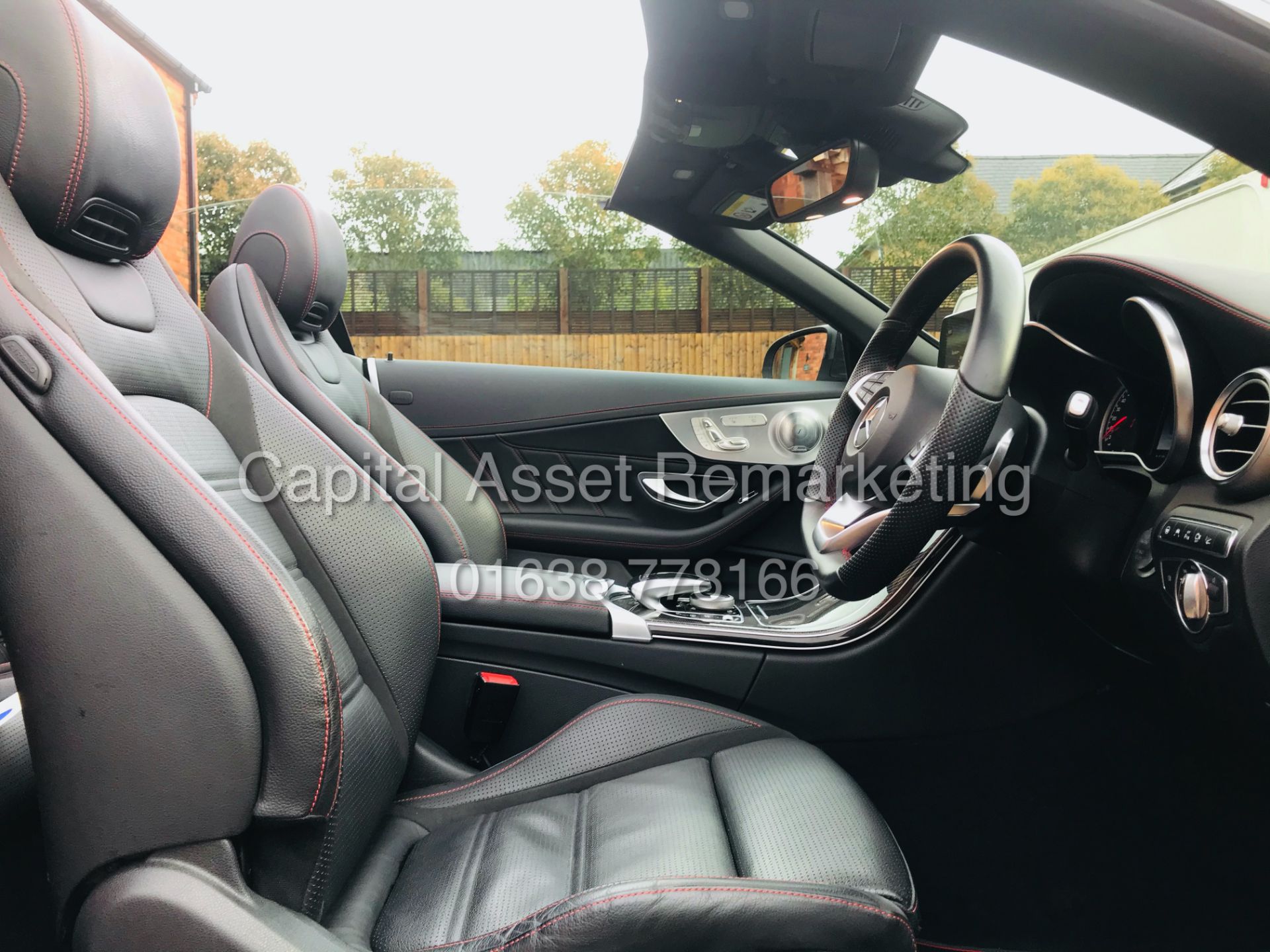 On Sale MERCEDES C43 "AMG"(367 BHP) CABRIOLET "PREMIUM PLUS" HUGH SPEC - HEADS UP DISPLAY - 2017 REG - Image 30 of 59