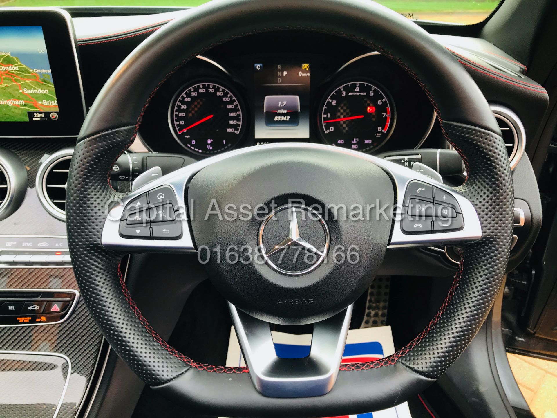 On Sale MERCEDES C43 "AMG"(367 BHP) CABRIOLET "PREMIUM PLUS" HUGH SPEC - HEADS UP DISPLAY - 2017 REG - Image 34 of 59