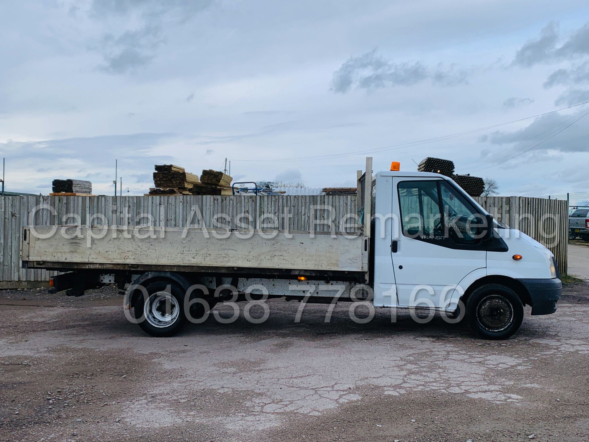 FORD TRANSIT 125 T350 RWD *LWB - ALLOY DROPSIDE* (2012) '2.2 TDCI - 125 BHP - 6 SPEED' (3500 KG)