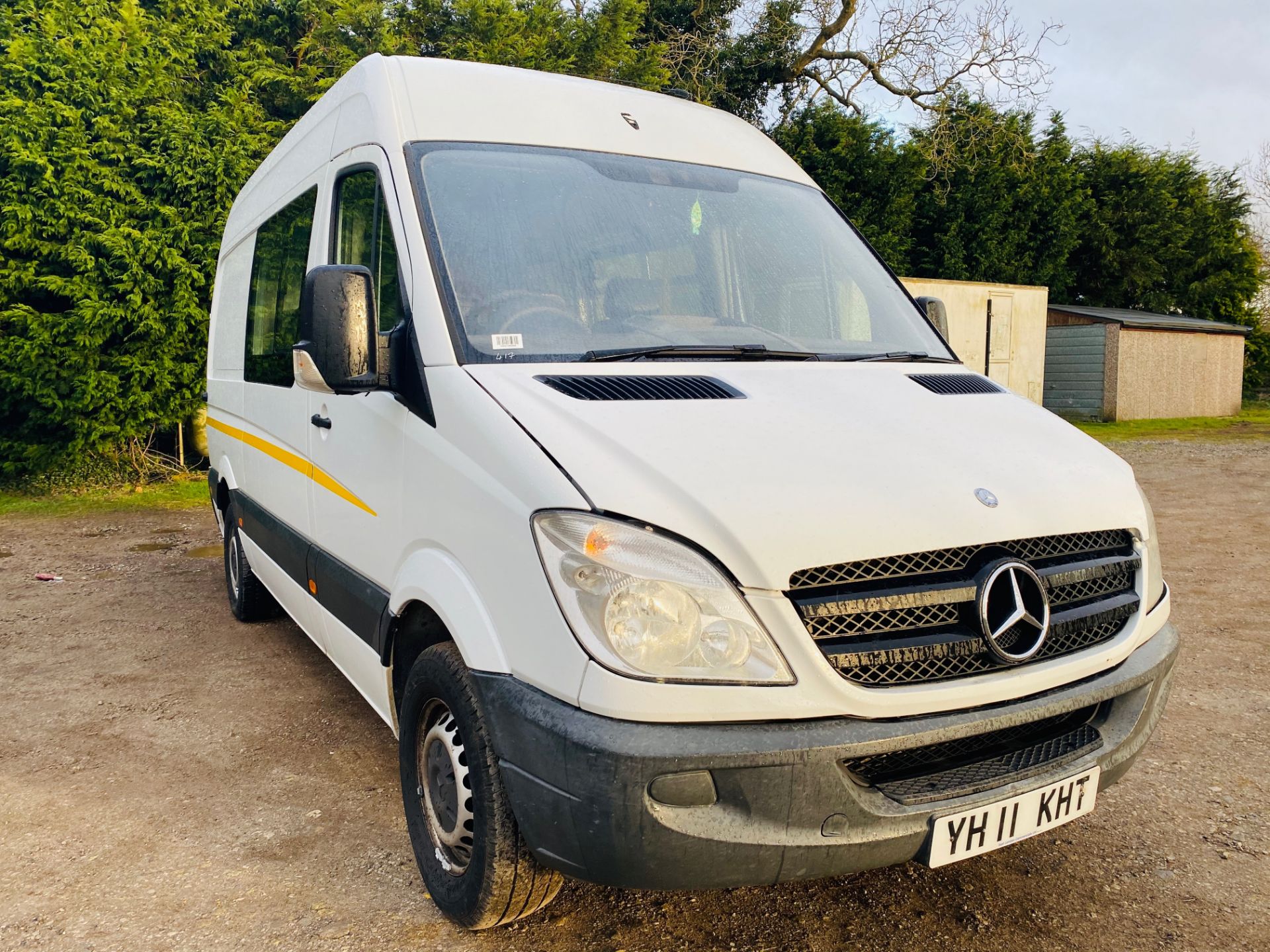 MERCEDES SPRINTER 313CDI MEDIUM WHEEL BASE WELFARE / MESSING UNIT - TOILET - MICROWAVE - ONLY 114K - Image 3 of 23