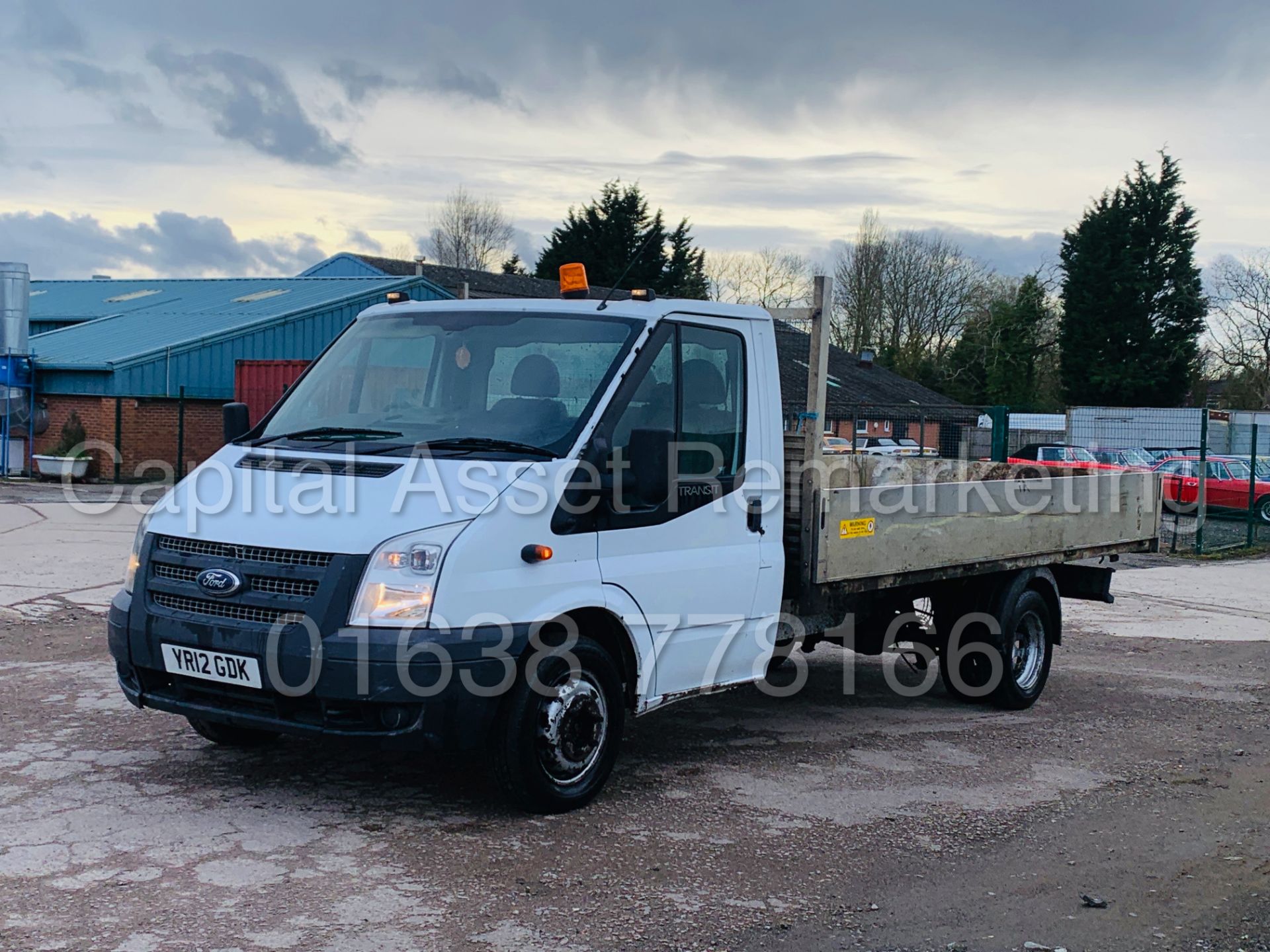 FORD TRANSIT 125 T350 RWD *LWB - ALLOY DROPSIDE* (2012) '2.2 TDCI - 125 BHP - 6 SPEED' (3500 KG) - Image 7 of 30