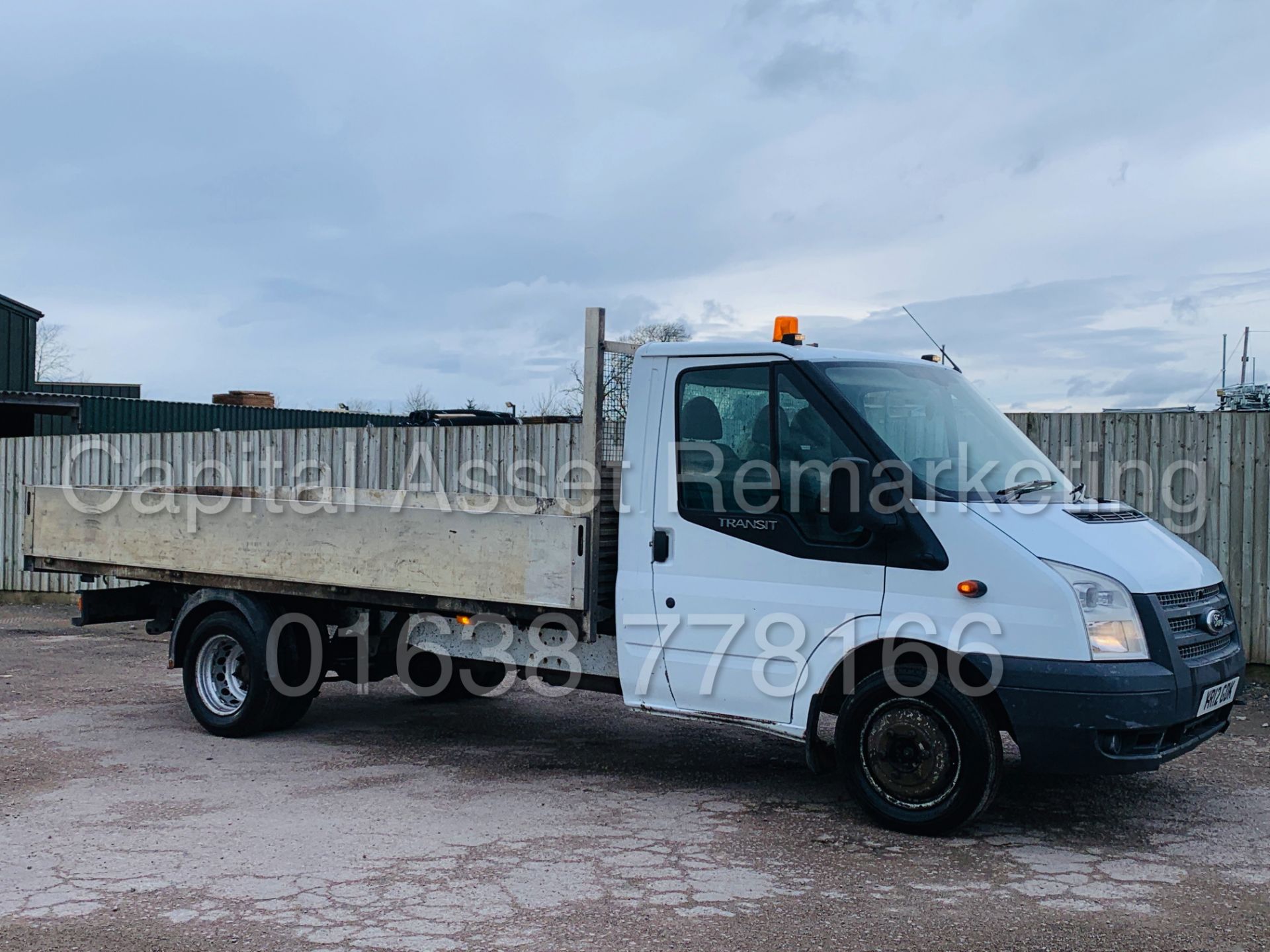 FORD TRANSIT 125 T350 RWD *LWB - ALLOY DROPSIDE* (2012) '2.2 TDCI - 125 BHP - 6 SPEED' (3500 KG) - Image 2 of 30