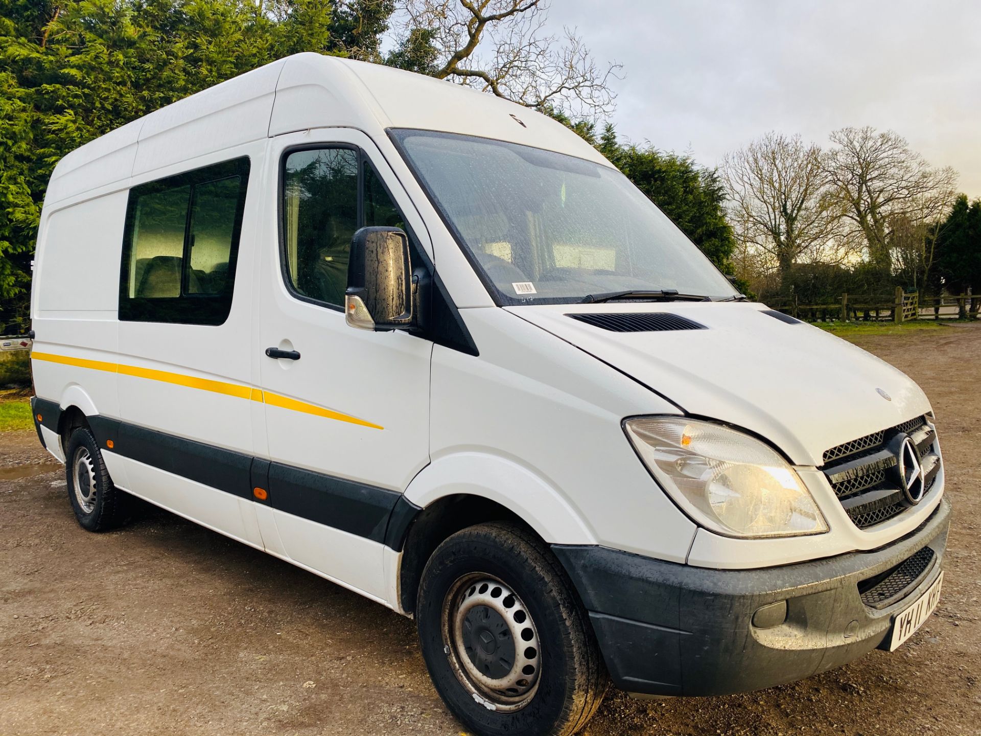 MERCEDES SPRINTER 313CDI MEDIUM WHEEL BASE WELFARE / MESSING UNIT - TOILET - MICROWAVE - ONLY 114K - Image 2 of 23