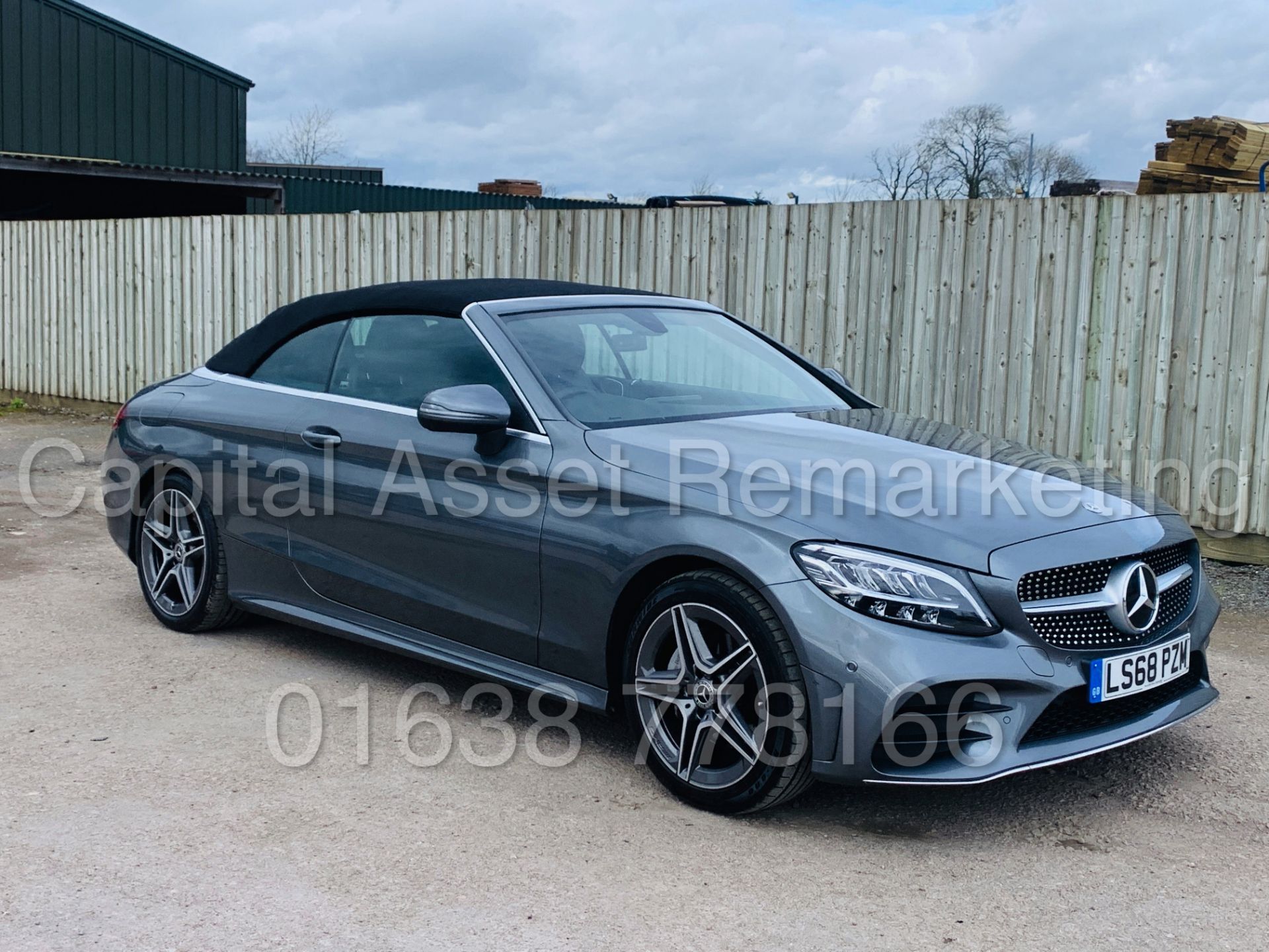 (On Sale) MERCEDES-BENZ C200 *AMG LINE - CABRIOLET* (68 REG) '9-G TRONIC AUTO - DYNAMIC SELECT' - Image 4 of 63