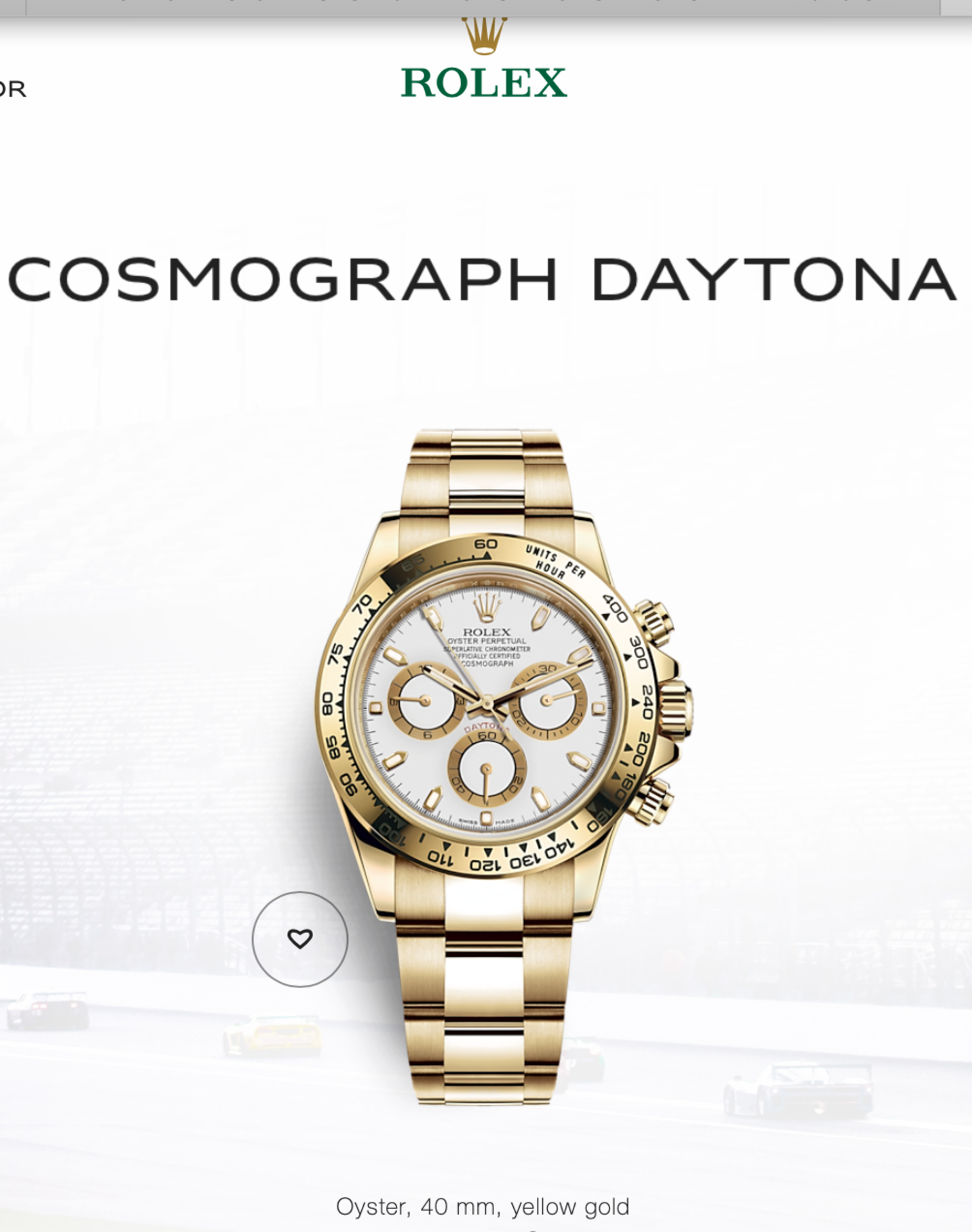 (On Sale) ROLEX 'COSMOGRAPH DAYTONA' 18 CT GOLD 2019 MODEL) *ORIGINAL/GENUINE TIME-PIECE* (UNI-SEX)