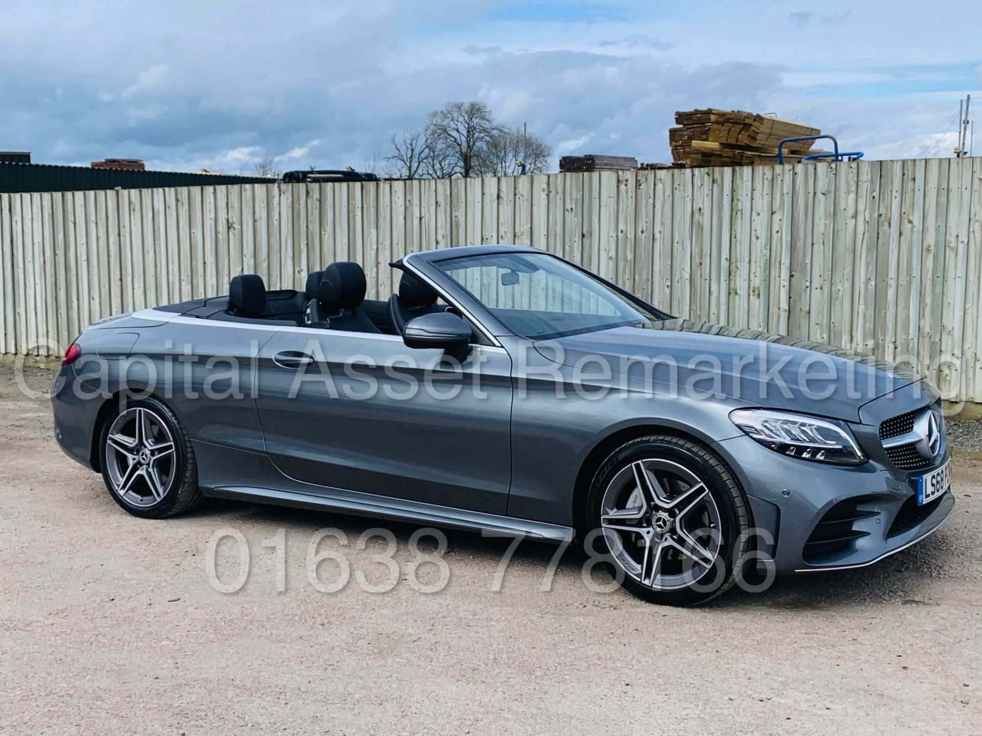 (On Sale) MERCEDES-BENZ C200 *AMG LINE - CABRIOLET* (68 REG) '9-G TRONIC AUTO - DYNAMIC SELECT'