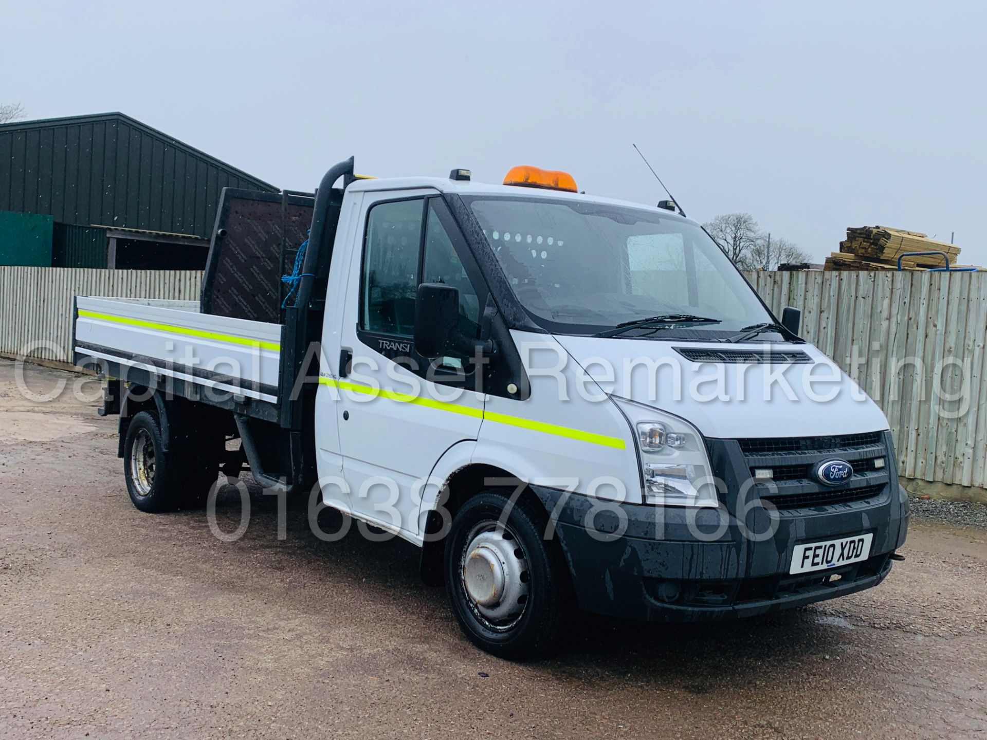 (On Sale) FORD TRANSIT 115 T330 RWD *ALLOY DROPSIDE* (2010) '2.4 TDCI - 115 BHP - 6 SPEED' - Image 12 of 32