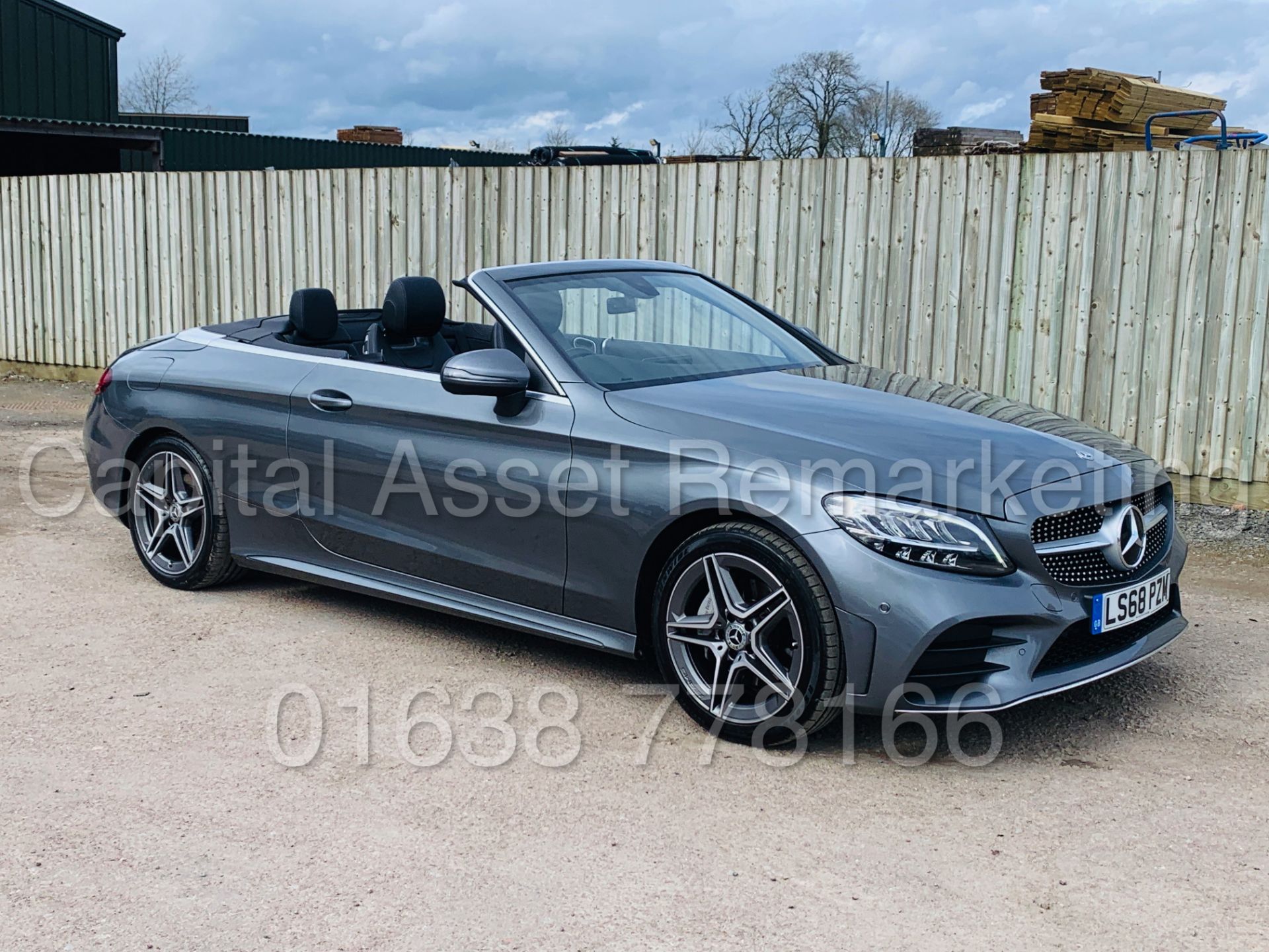 (On Sale) MERCEDES-BENZ C200 *AMG LINE - CABRIOLET* (68 REG) '9-G TRONIC AUTO - DYNAMIC SELECT' - Image 3 of 63