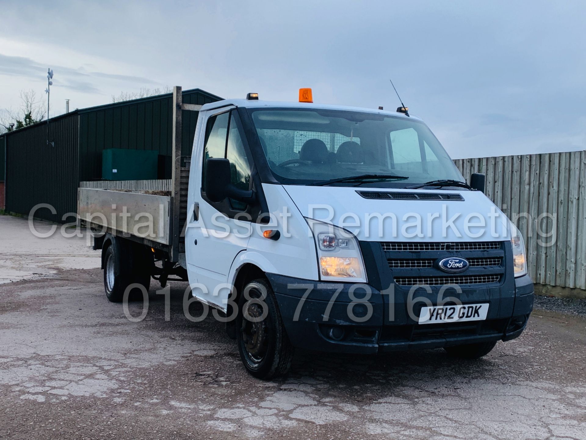 FORD TRANSIT 125 T350 RWD *LWB - ALLOY DROPSIDE* (2012) '2.2 TDCI - 125 BHP - 6 SPEED' (3500 KG) - Image 10 of 30