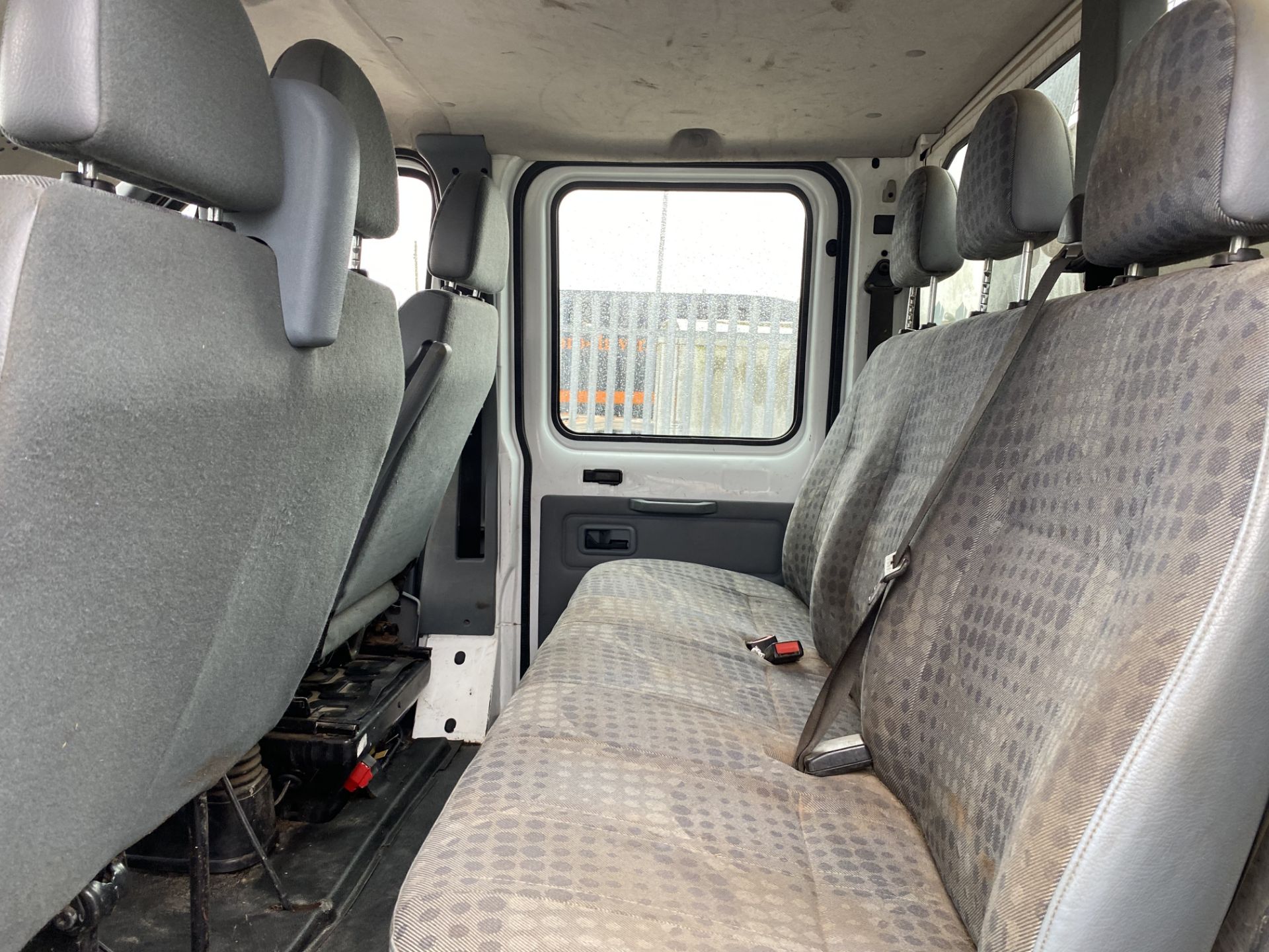 FORD TRANSIT T350L 2.4TDCI "LWB" DOUBLE CAB TIPPER - 61 REG - LOW MILEAGE - 3500KG GROSS - LOOK!!! - Image 8 of 18