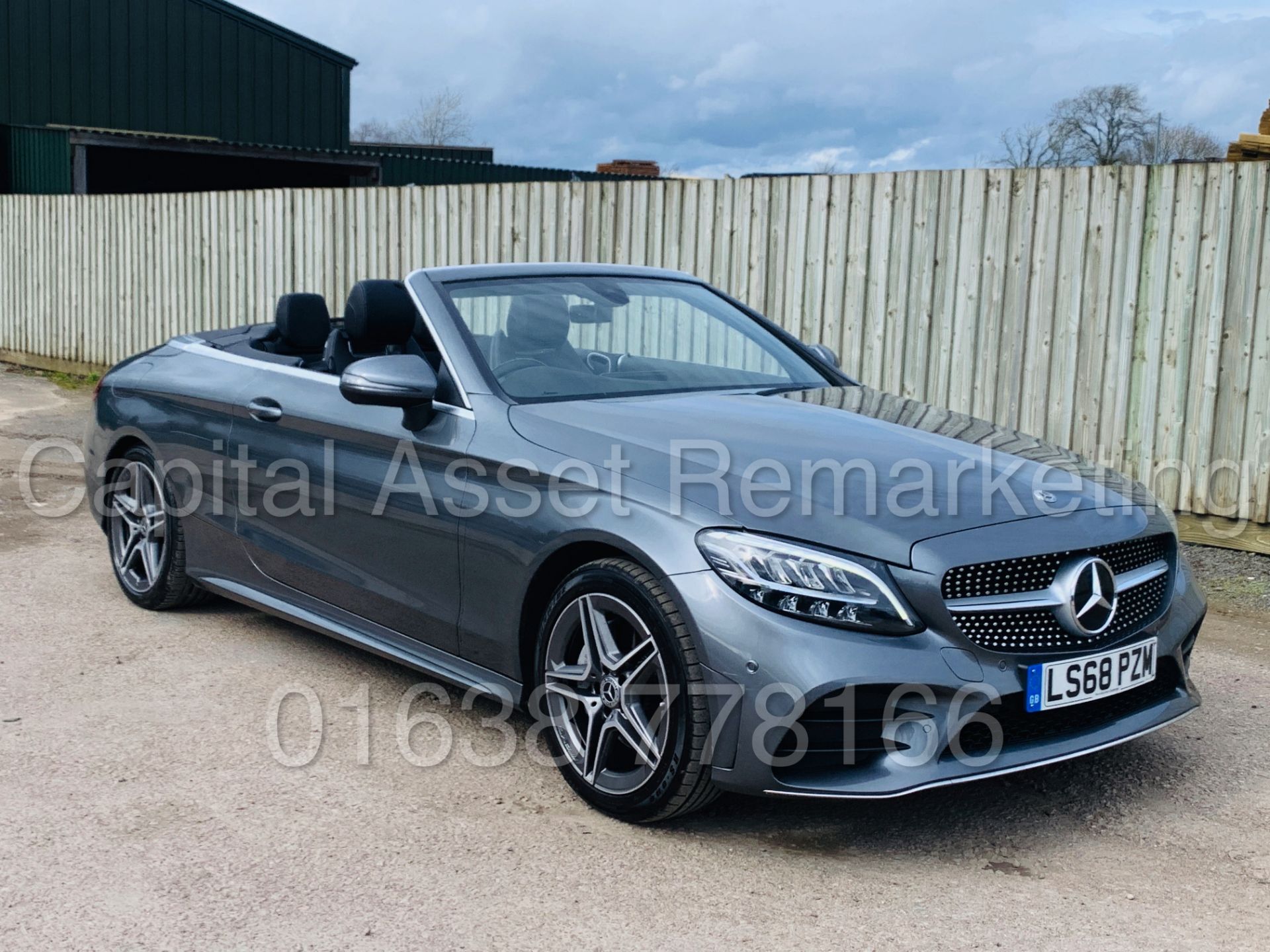 (On Sale) MERCEDES-BENZ C200 *AMG LINE - CABRIOLET* (68 REG) '9-G TRONIC AUTO - DYNAMIC SELECT' - Image 5 of 63