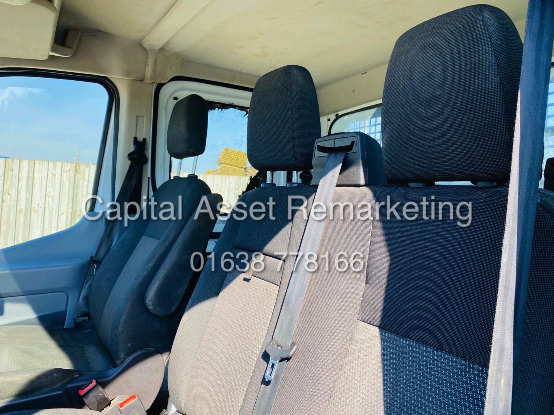 FORD TRANSIT 2.2TDCI "125PSI" TWIN REAR WHELL *TIPPER* (2017 MODEL) 1 OWNER FSH *EURO 6-ULEZ ACTIVE* - Image 21 of 23