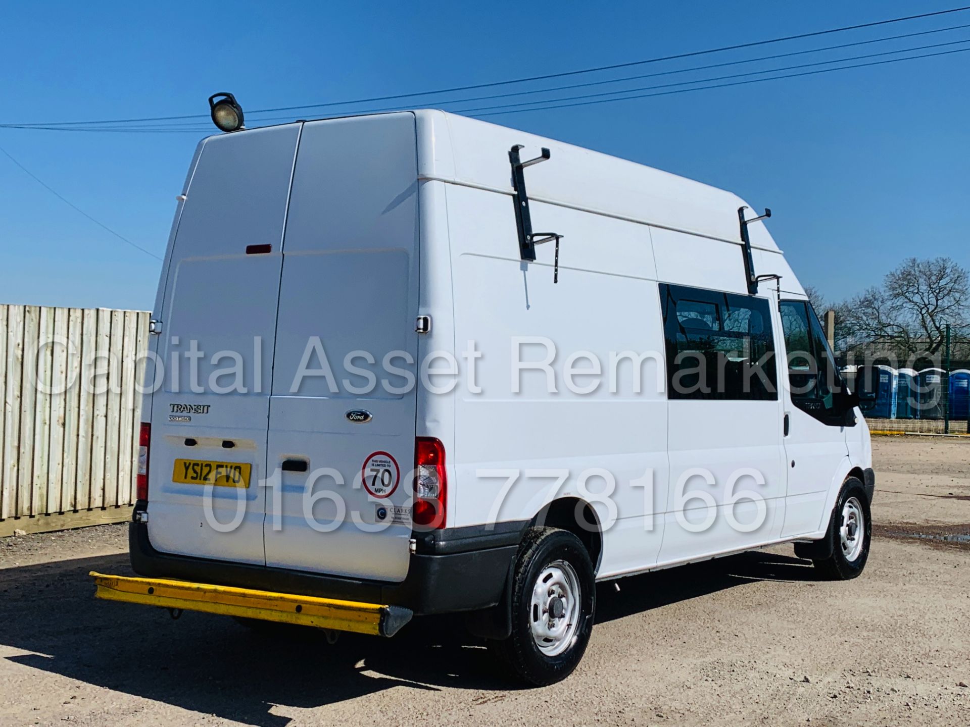 FORD TRANSIT T350 *LWB - 5 SEATER MESSING UNIT* (2012) '2.2 TDCI' *CLARKS CONVERSION* - Image 8 of 47