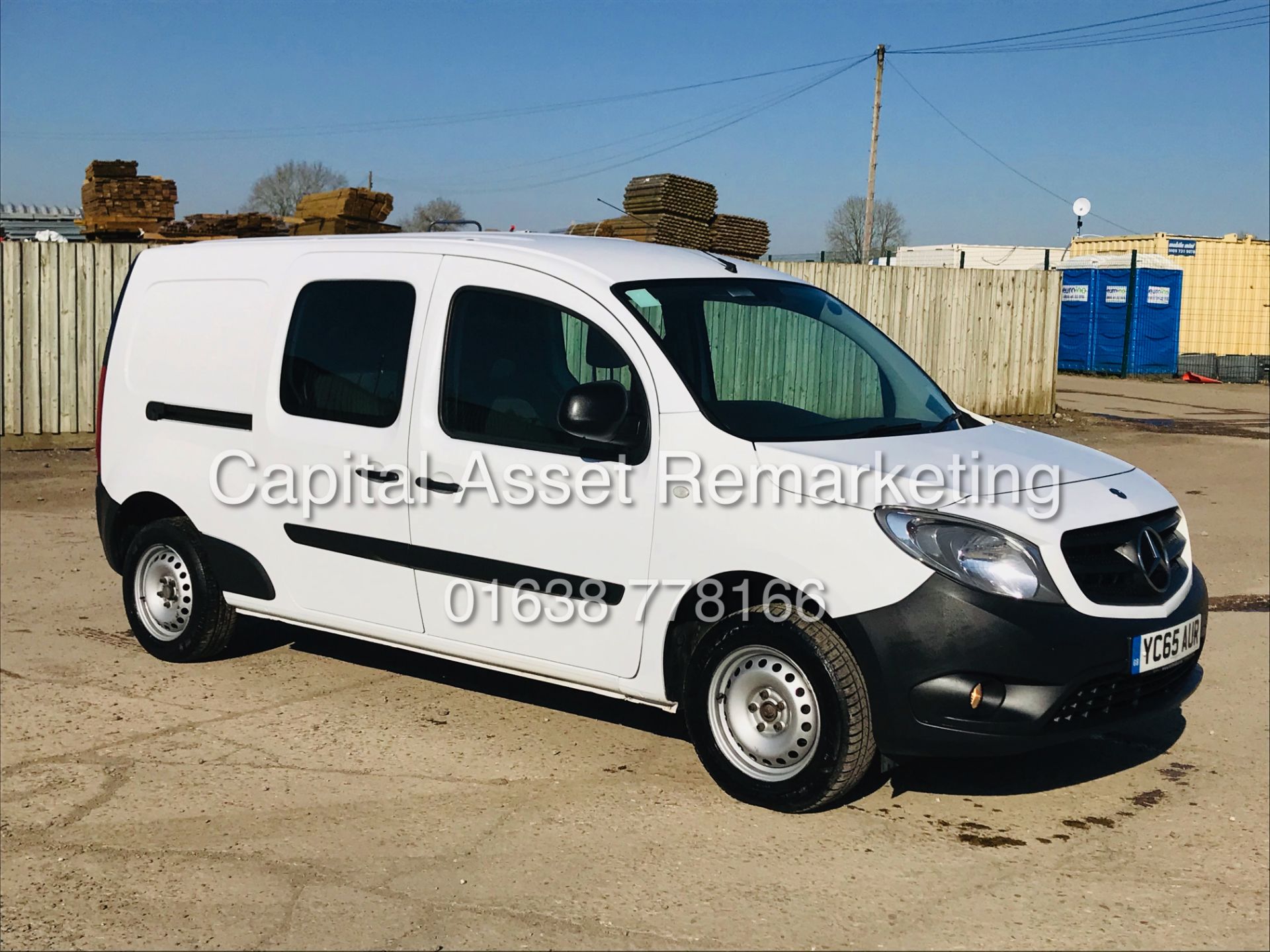 (On Sale) MERCEDES CITAN 109 CDI *XLWB - 5 SEATER CREW VAN* (65 REG) *CRUISE* (1 OWNER-FULL HISTORY) - Image 2 of 38