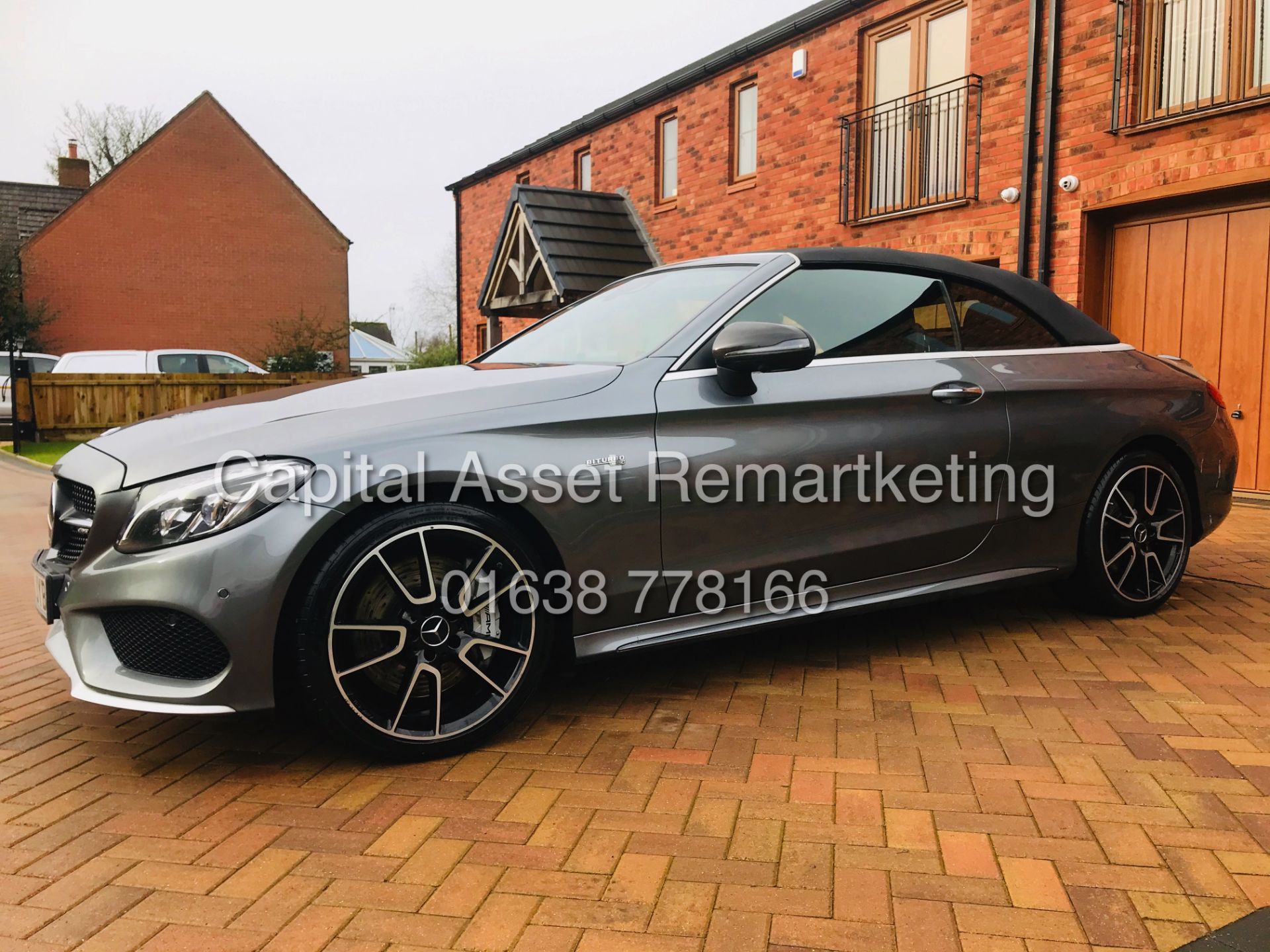 MERCEDES-BENZ C43 BI-TURBO "PREMIUM PLUS CABRIOLET" 9G TRONIC 4-MATIC 2017 REG -MEGA SPEC *MUST SEE* - Image 2 of 56