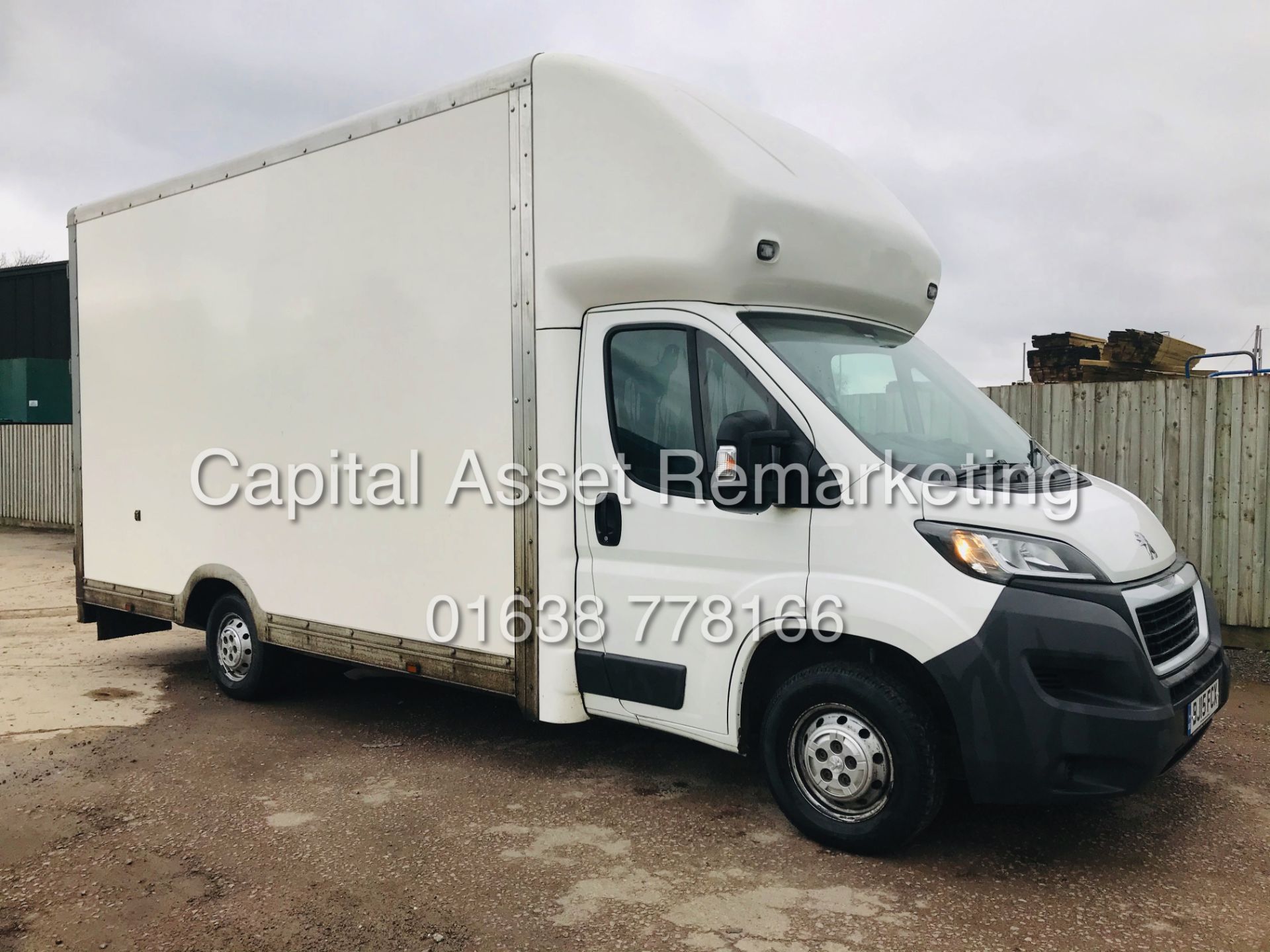 On Sale PEUGEOT BOXER 2.2HDI (130) LONG WHEEL BASE LUTON LOW LOADER" MAXI MOVER - 15 REG - AIR CON - Image 2 of 20