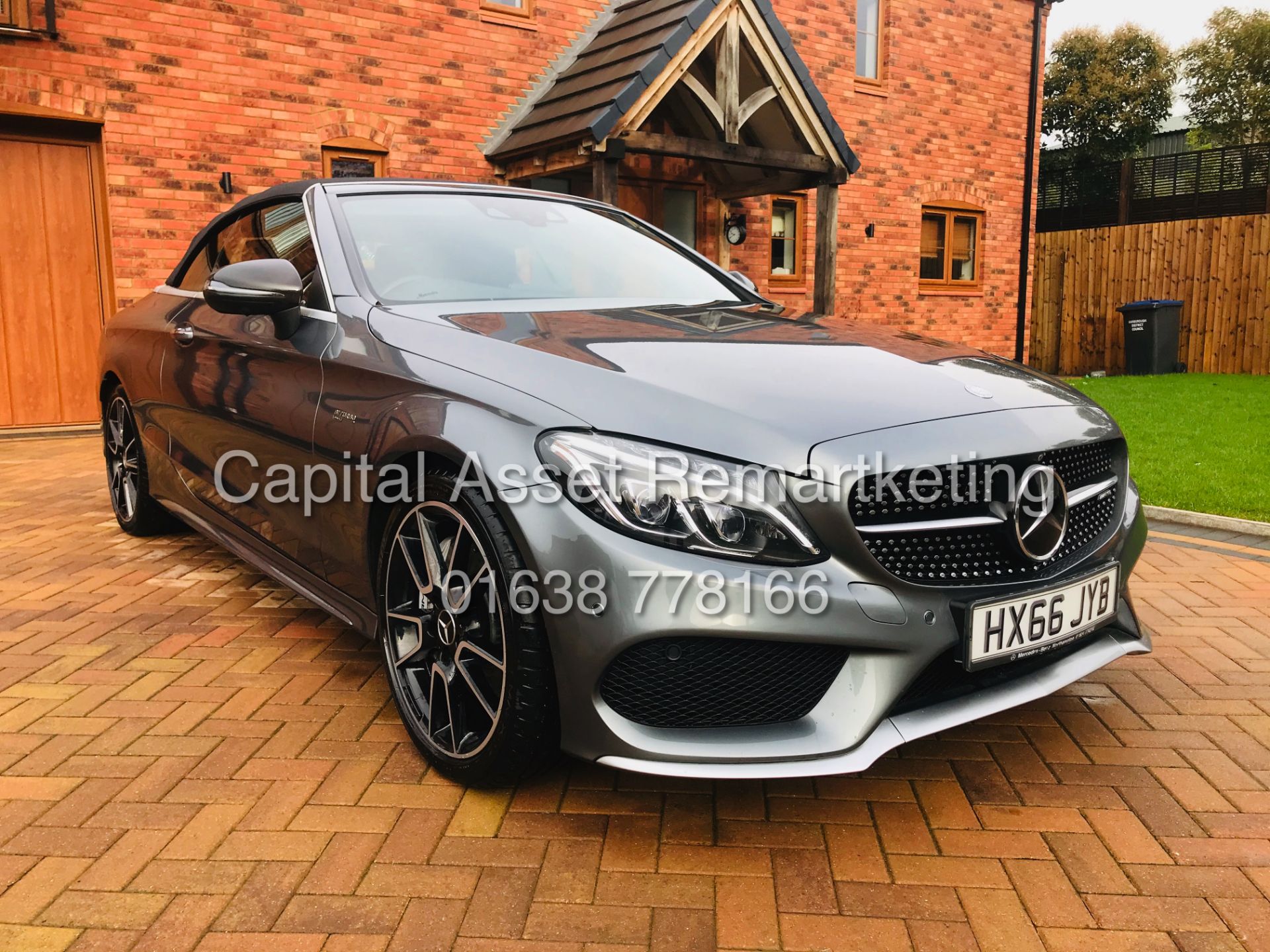 MERCEDES-BENZ C43 BI-TURBO "PREMIUM PLUS CABRIOLET" 9G TRONIC 4-MATIC 2017 REG -MEGA SPEC *MUST SEE* - Image 12 of 56