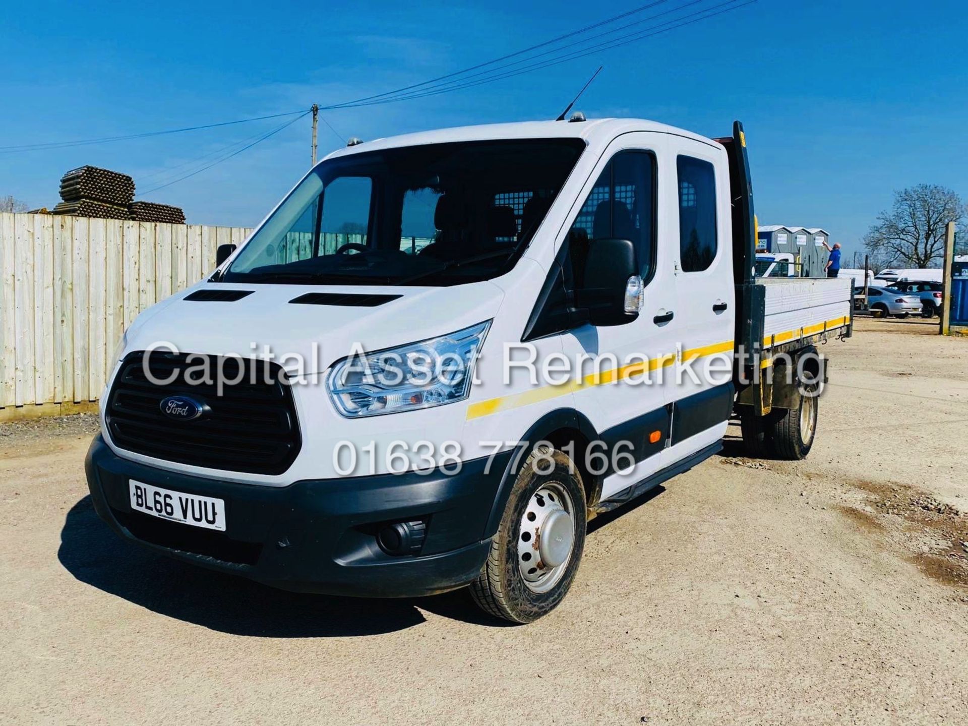 FORD TRANSIT 2.2TDCI "125PSI" TWIN REAR WHELL *TIPPER* (2017 MODEL) 1 OWNER FSH *EURO 6-ULEZ ACTIVE* - Image 3 of 23