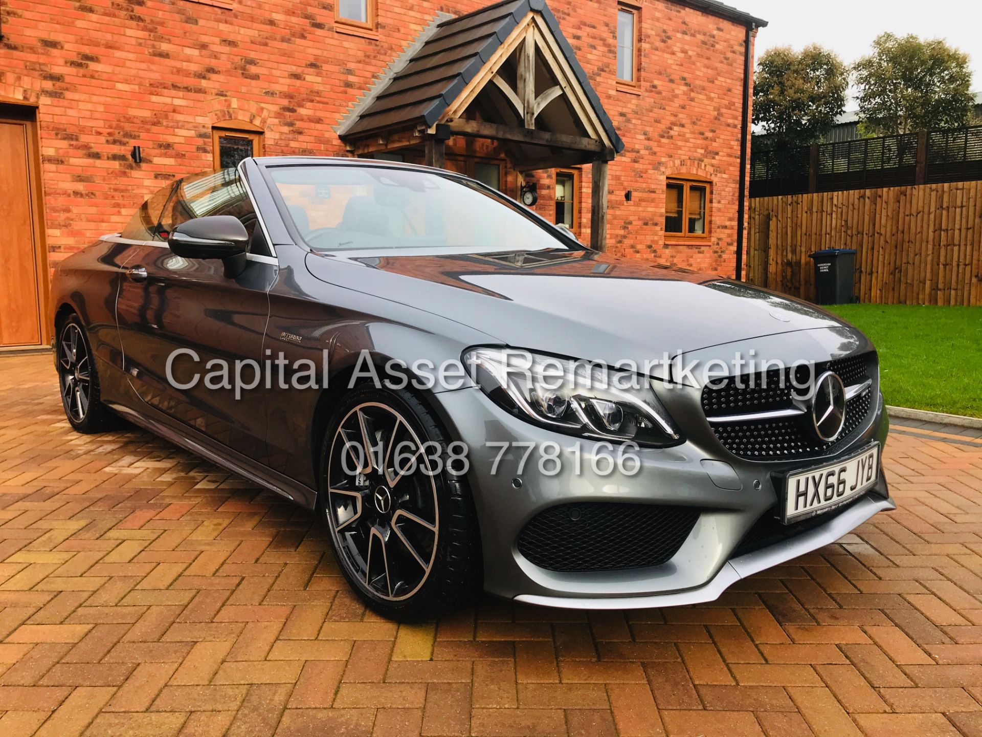 MERCEDES-BENZ C43 BI-TURBO "PREMIUM PLUS CABRIOLET" 9G TRONIC 4-MATIC 2017 REG -MEGA SPEC *MUST SEE* - Image 11 of 56