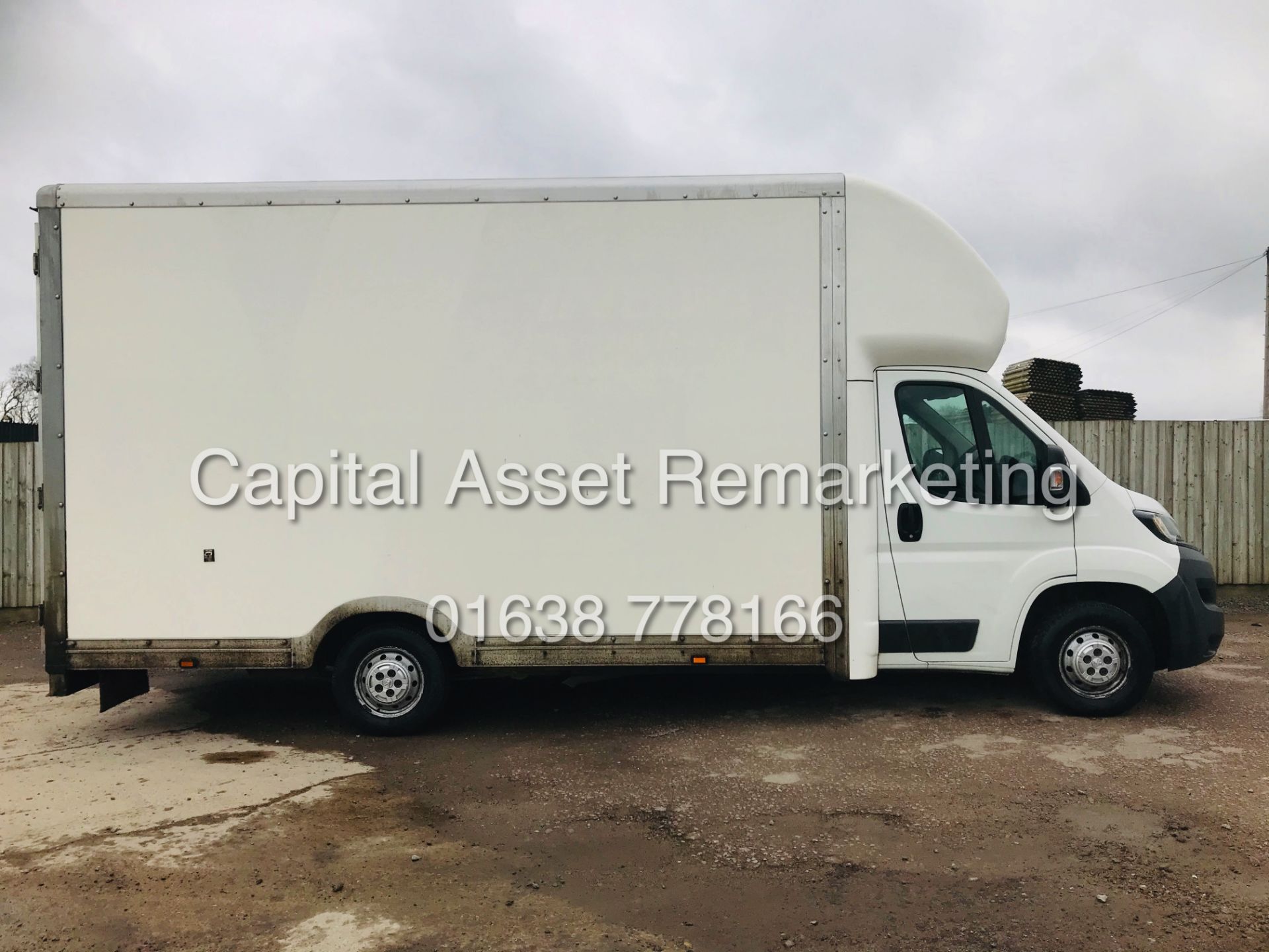 On Sale PEUGEOT BOXER 2.2HDI (130) LONG WHEEL BASE LUTON LOW LOADER" MAXI MOVER - 15 REG - AIR CON - Image 11 of 20