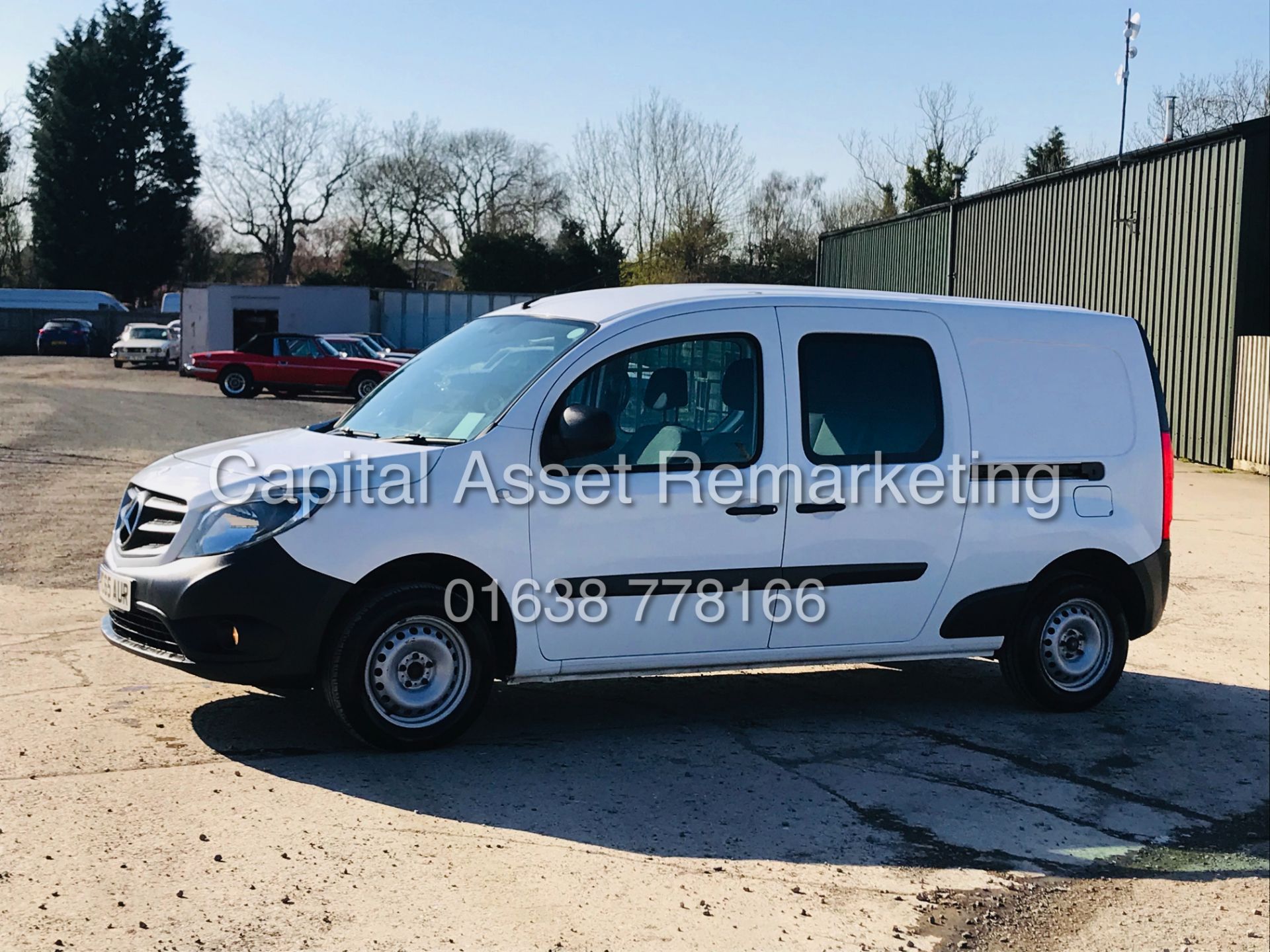 (On Sale) MERCEDES CITAN 109 CDI *XLWB - 5 SEATER CREW VAN* (65 REG) *CRUISE* (1 OWNER-FULL HISTORY) - Image 10 of 38