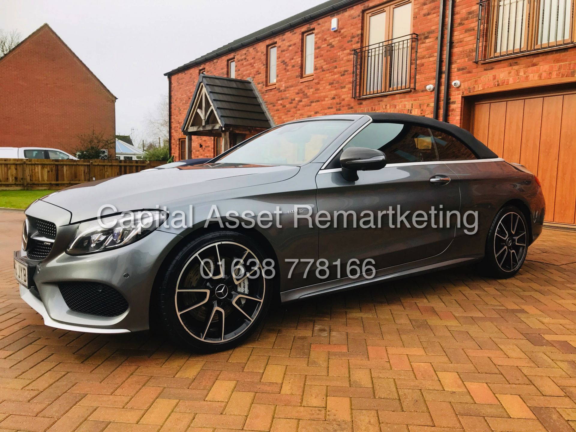 MERCEDES-BENZ C43 BI-TURBO "PREMIUM PLUS CABRIOLET" 9G TRONIC 4-MATIC 2017 REG -MEGA SPEC *MUST SEE* - Image 4 of 56