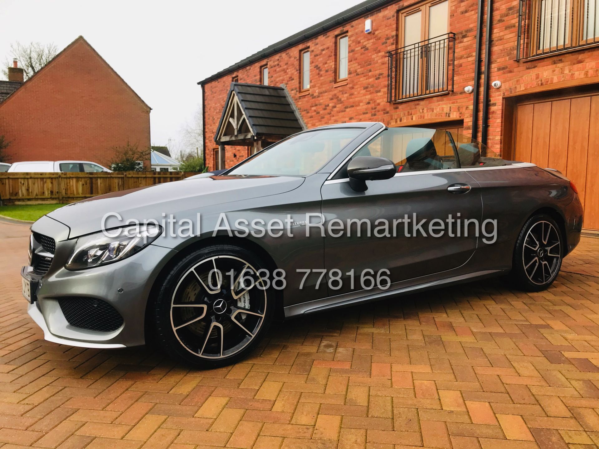 MERCEDES-BENZ C43 BI-TURBO "PREMIUM PLUS CABRIOLET" 9G TRONIC 4-MATIC 2017 REG -MEGA SPEC *MUST SEE*