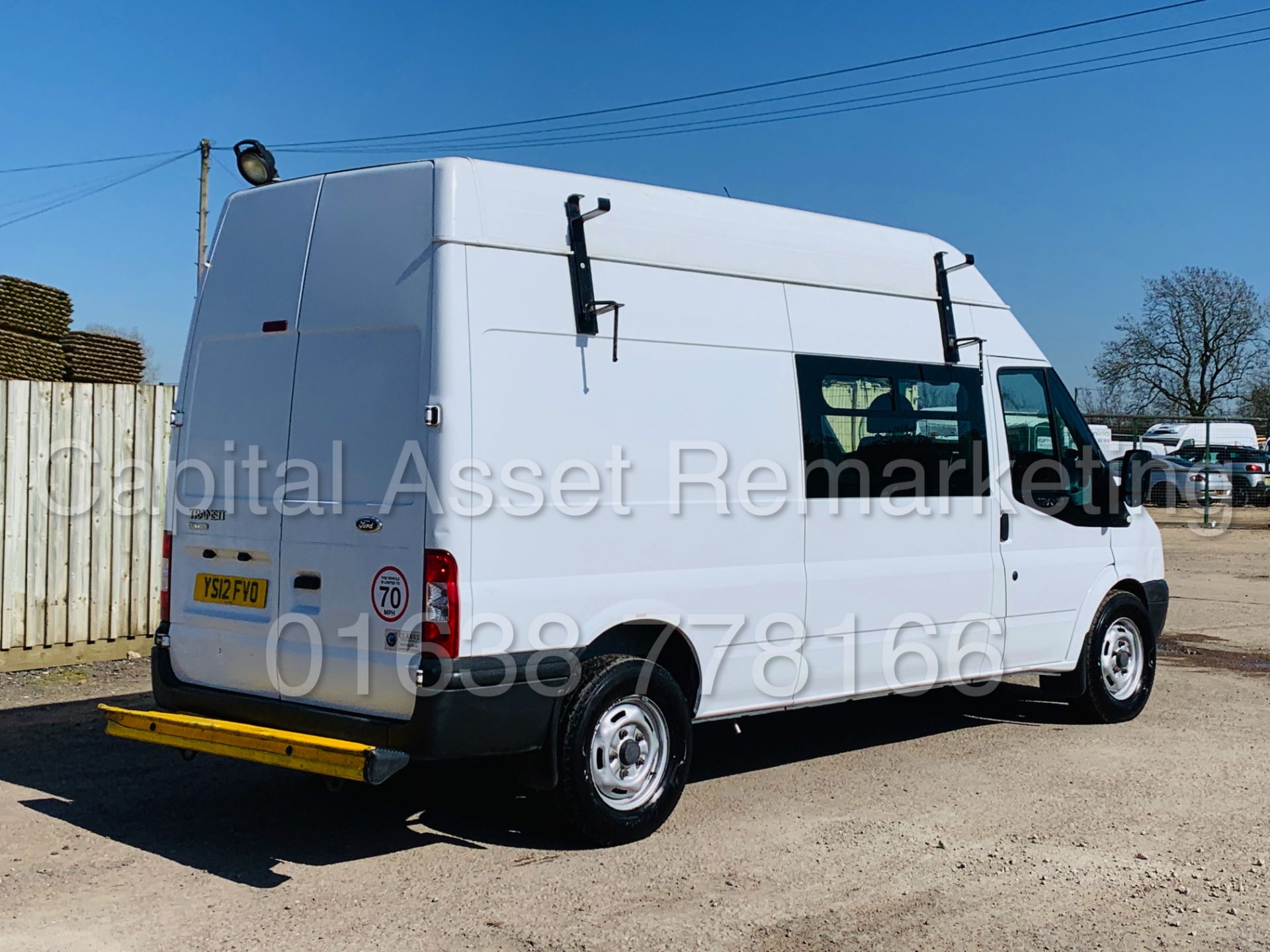 FORD TRANSIT T350 *LWB - 5 SEATER MESSING UNIT* (2012) '2.2 TDCI' *CLARKS CONVERSION* - Image 9 of 47