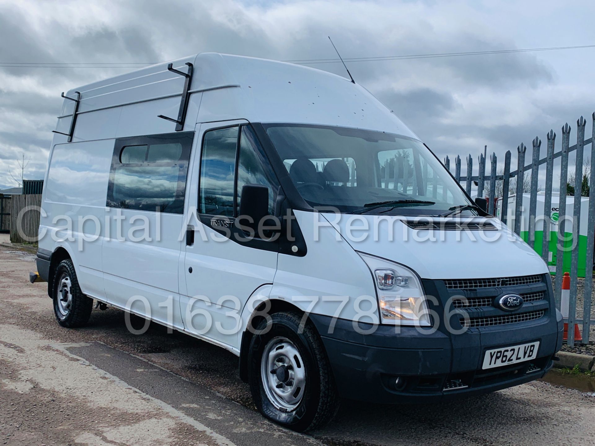 FORD TRANSIT T350 *LWB - 6 SEATER MESSING UNIT* (2013 MODEL) '2.2 TDCI' *CLARKS CONVERSION* - Image 2 of 43