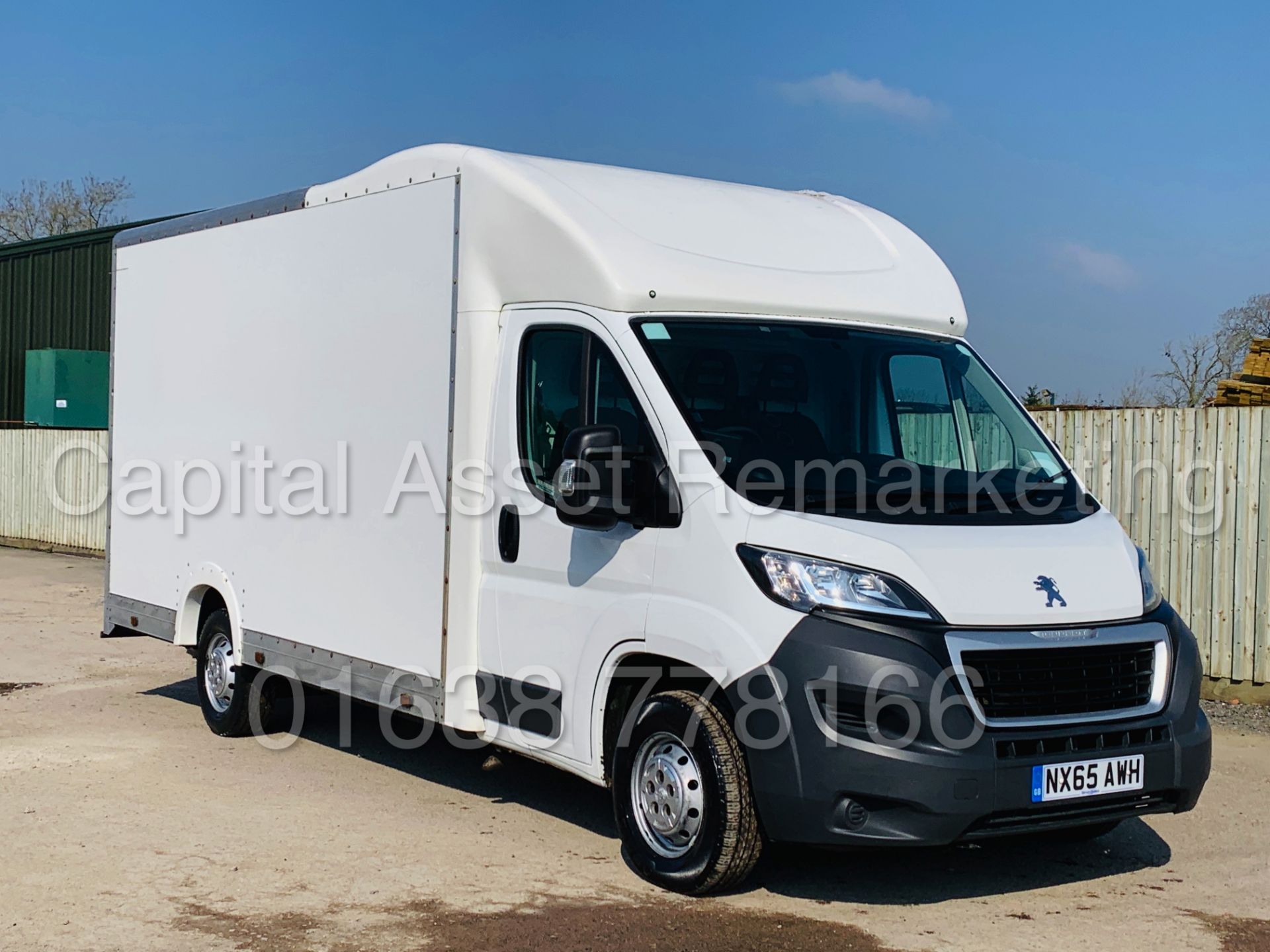 (On Sale) PEUGEOT BOXER *LWB - LO-LOADER / LUTON / BOX VAN* (2016) '2.2 HDI - 6 SPEED' (1 OWNER) - Image 2 of 38